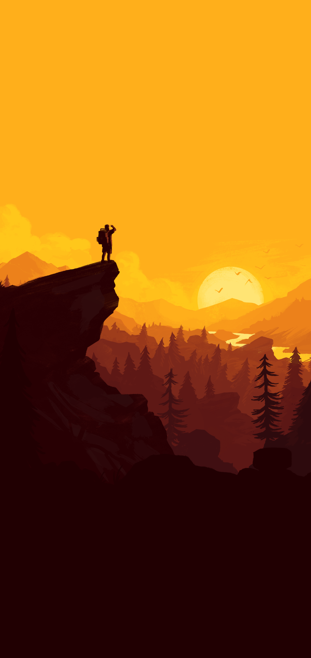 Video Game Firewatch, 1080x2280, Phone HD Wallpaper
