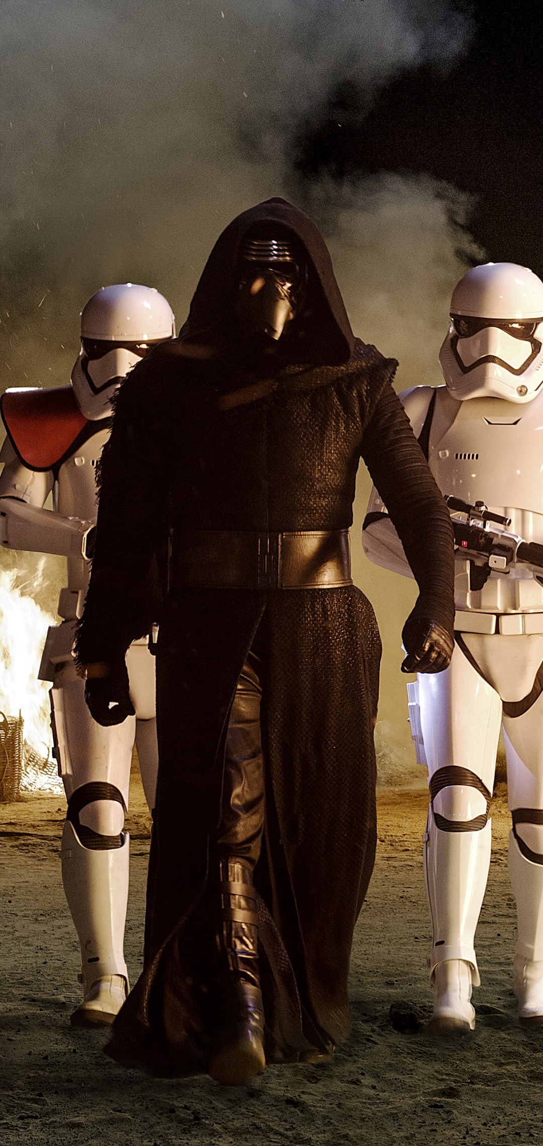 Movie Star Wars Episode VII: The Force Awakens, Stormtrooper, Kylo Ren, Star Wars, 1080x2280, Phone HD Wallpaper