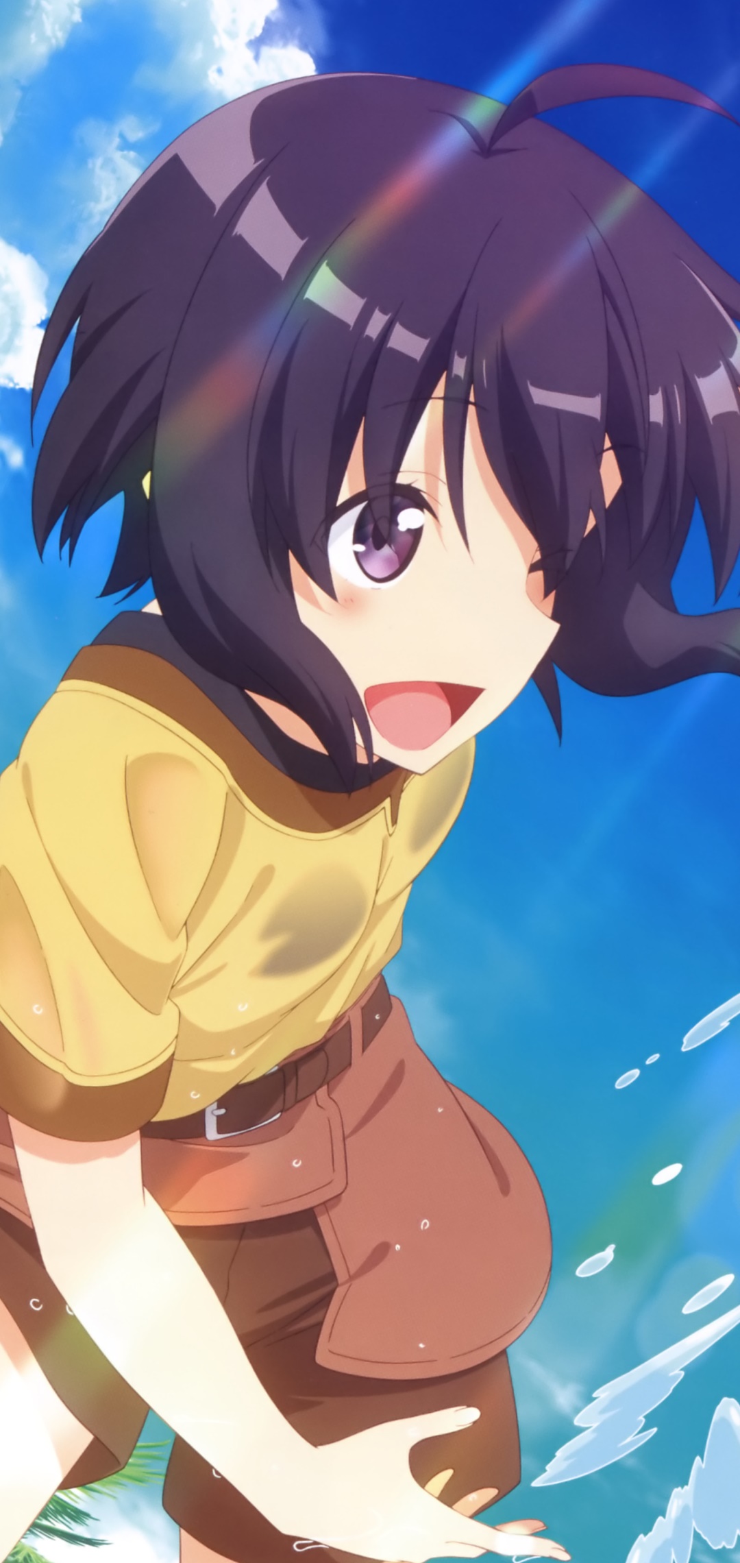 Anime Bofuri: I Dont Want to Get Hurt, so Ill Max Out My Defense., Maple (Itai No Wa Iya Nano De Bougyoryoku), 1080x2280, Phone HD Wallpaper