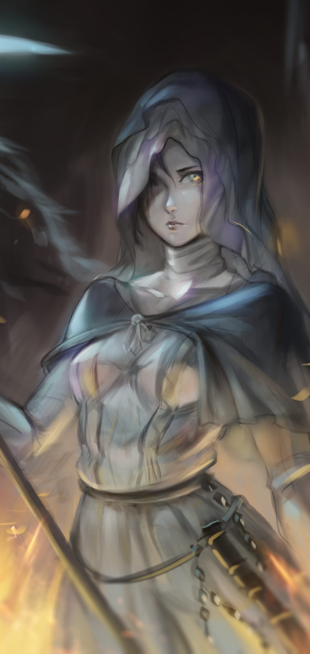 Video Game Dark Souls III, Sister Friede (Dark Souls), 1080x2280, Phone HD Wallpaper