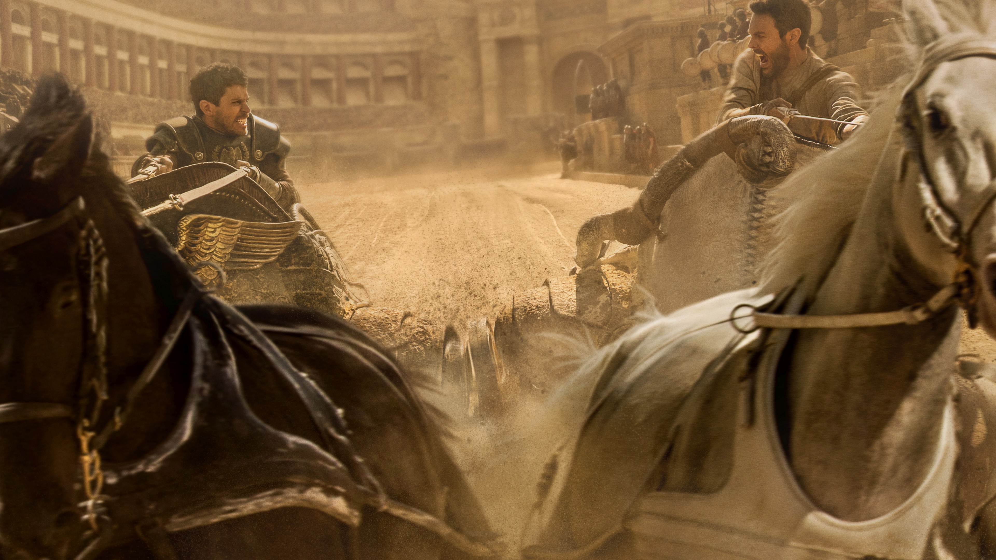 Ben-Hur, Toby Kebbell, Jack Huston, best movies of 2016, HD Wallpaper