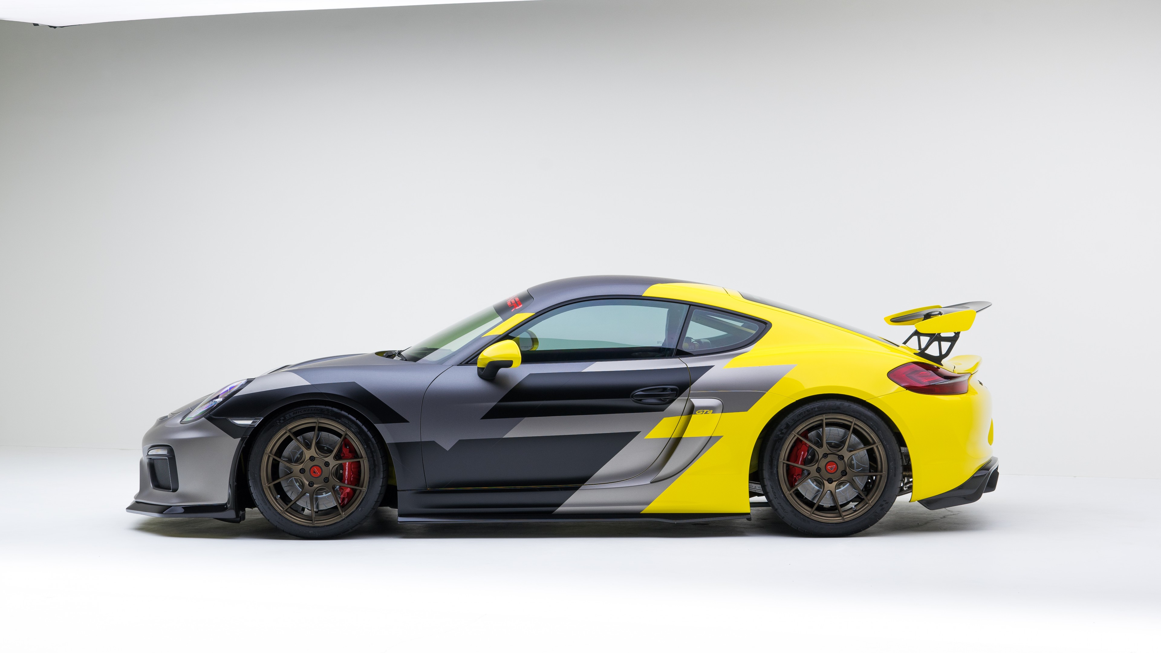 Porsche Cayman GT4, Vorsteiner tuning, sport car, HD Wallpaper