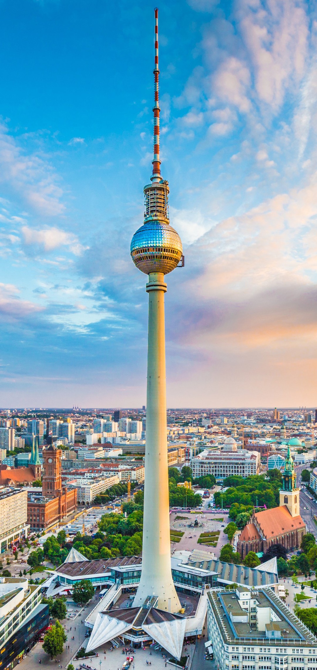 Man Made Berlin, Germany, City, 1080x2280, Phone HD Wallpaper