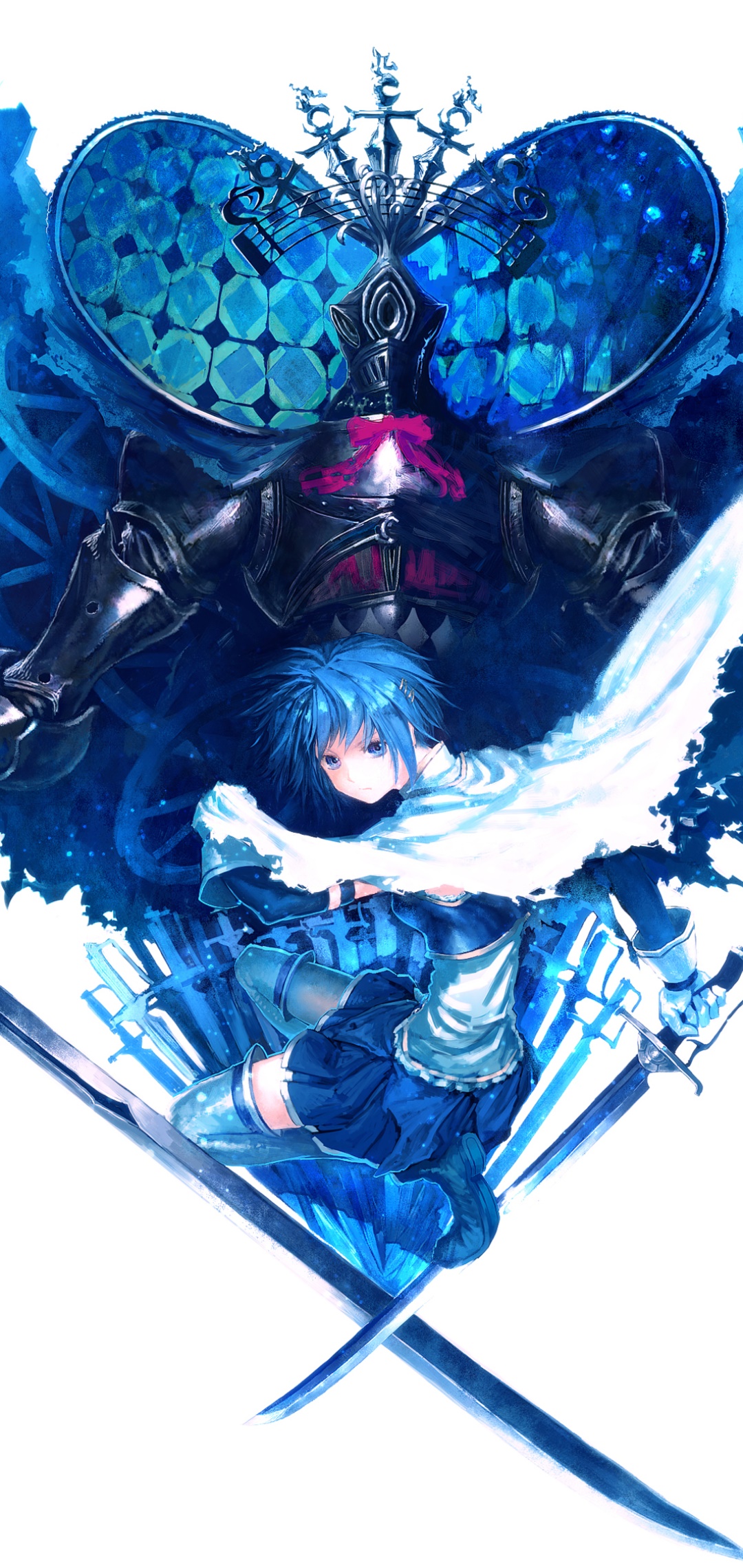 Anime Puella Magi Madoka Magica, Sayaka Miki, 1080x2280, Phone HD Wallpaper