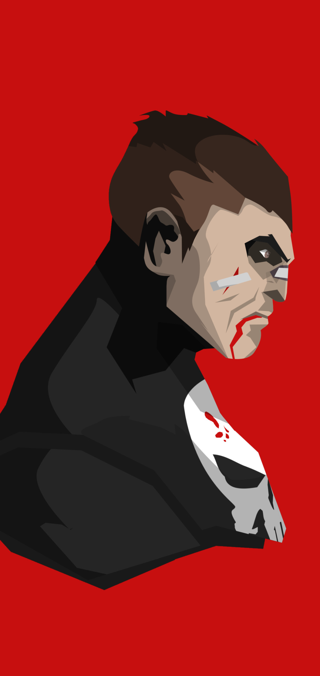 Comics Punisher, 1080x2280, Phone HD Wallpaper