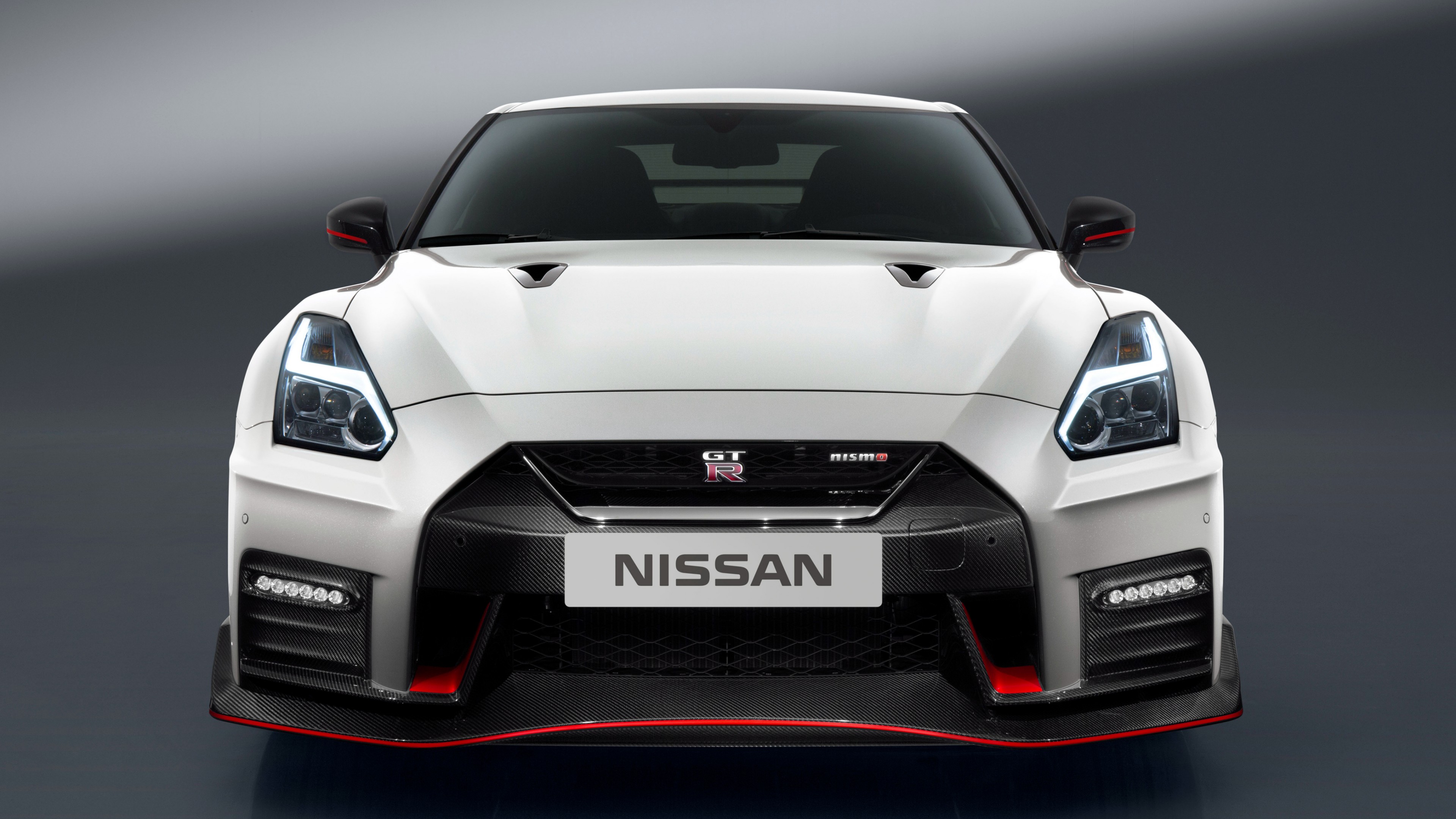 Nissan GT-R Nismo, white, sport car, HD Wallpaper