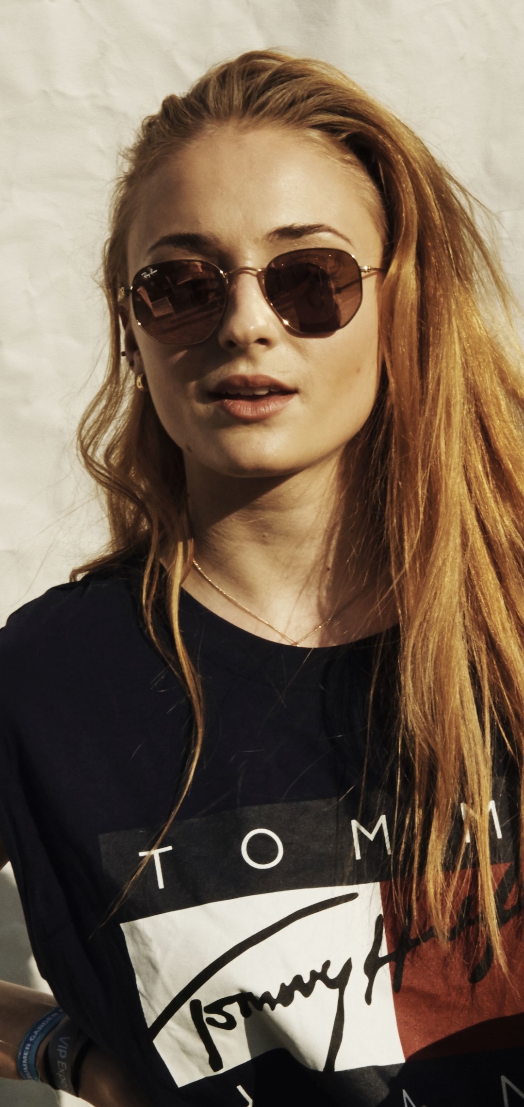 Celebrity Sophie Turner, American, Actress, Redhead, Sunglasses, 1080x2280, Phone HD Wallpaper