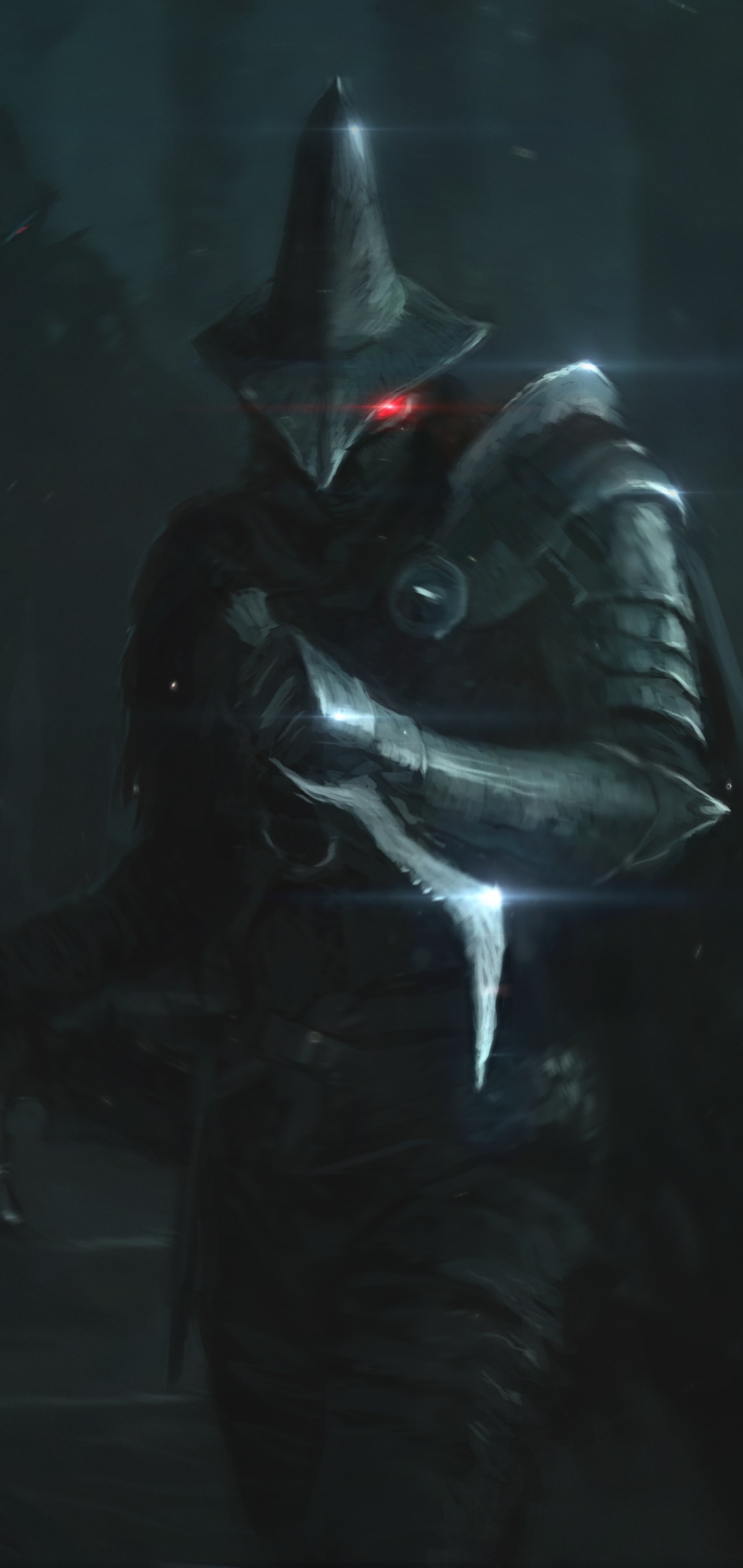 Video Game Dark Souls III, Dark, Armor, Warrior, 1080x2280, Phone HD Wallpaper