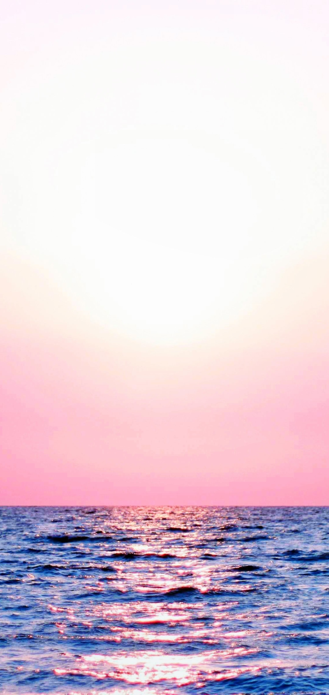 Earth Sunset, Colorful, Sea, Sky, 1080x2280, Phone HD Wallpaper
