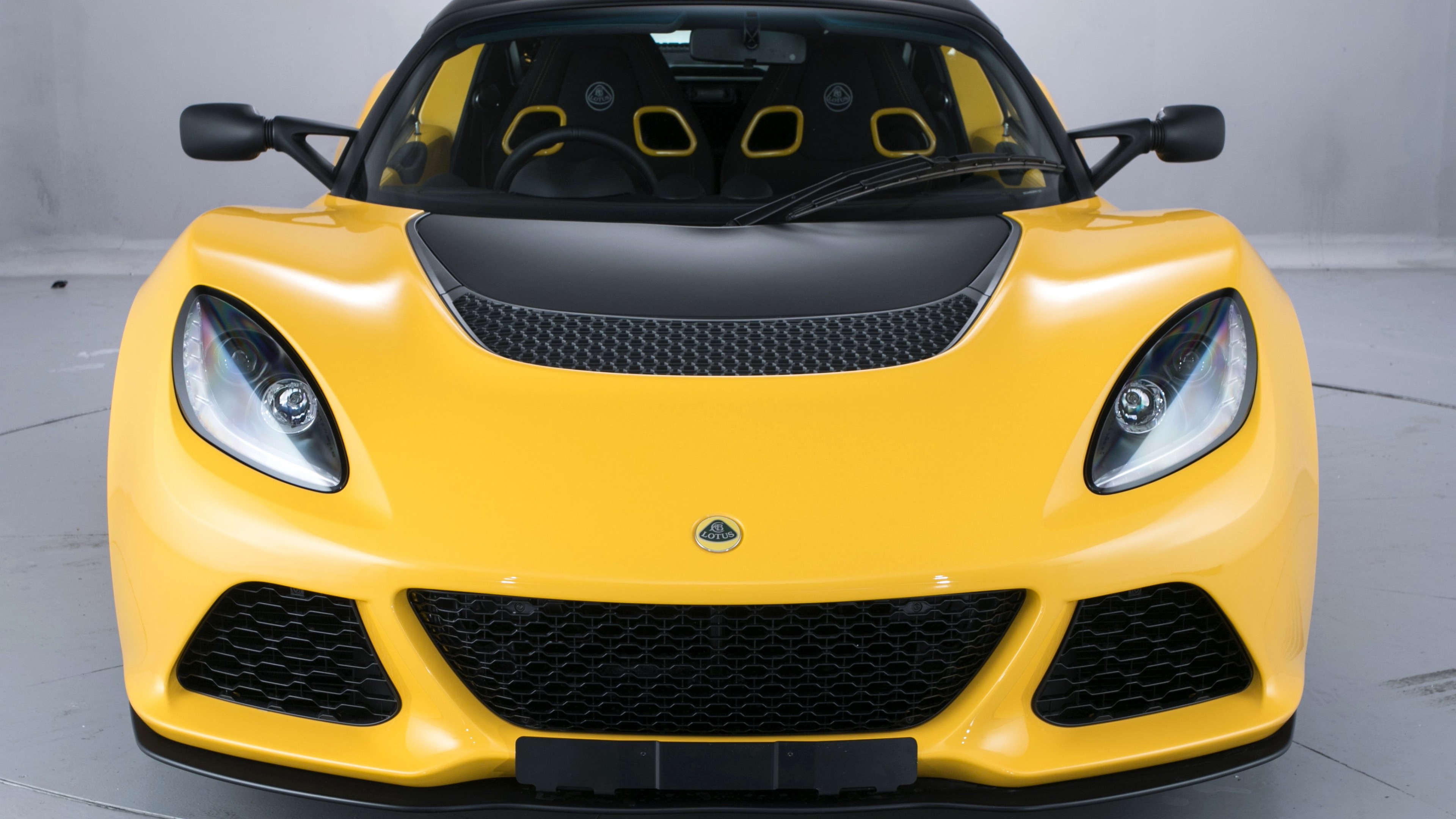 Lotus Exige S Club Racer, supercar, yellow, HD Wallpaper
