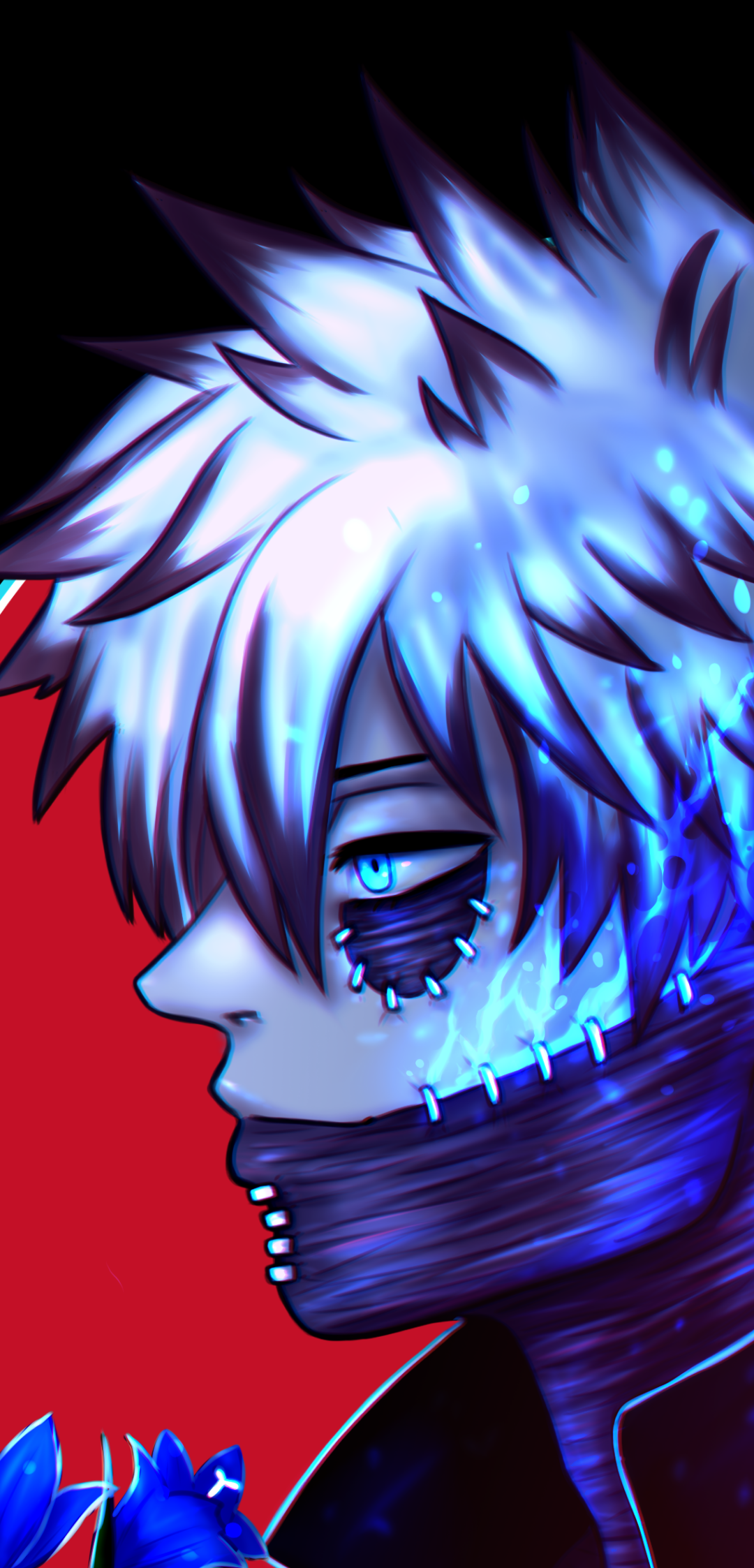 Anime My Hero Academia, Dabi (Boku No Hero Academia), 1080x2246, Phone HD Wallpaper