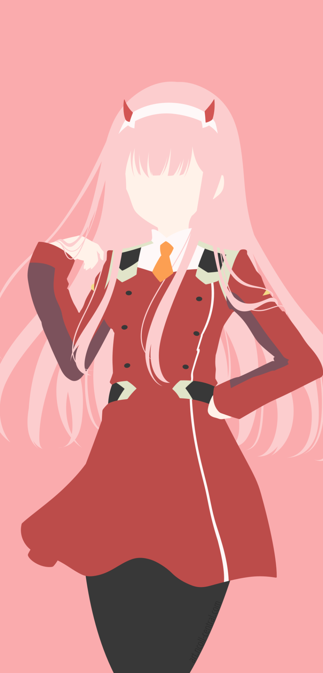 Anime Darling in the FranXX, Zero Two (Darling In The FranXX), 1080x2246, Phone HD Wallpaper