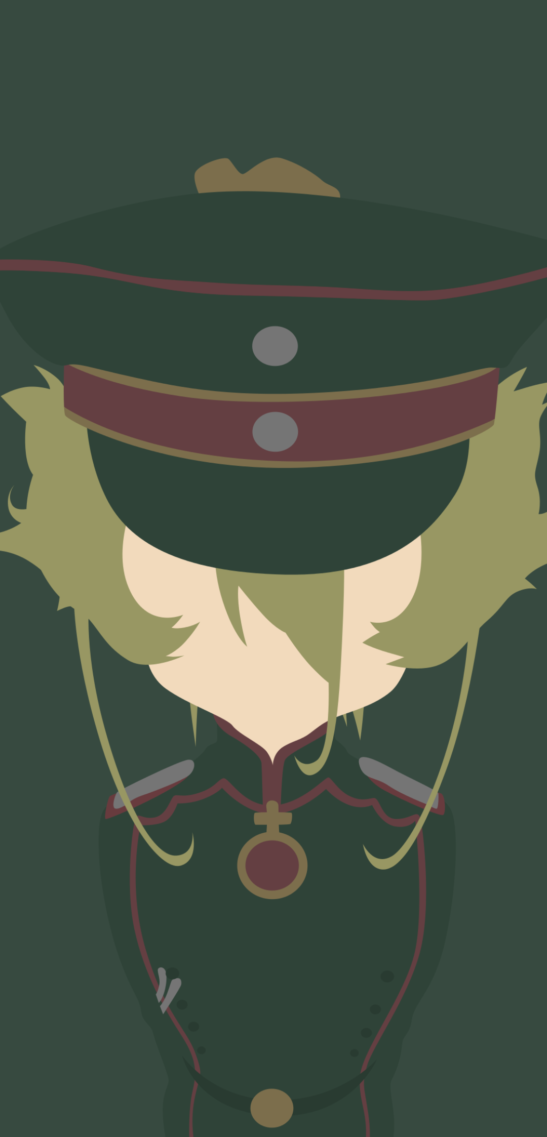 Anime Youjo Senki, Tanya Degurechaff, 1080x2246, Phone HD Wallpaper