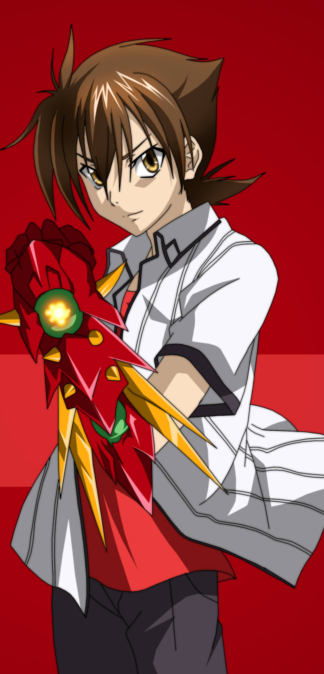 Anime High School DxD, Ddraig (High School DxD), Issei Hyoudou, 1080x2246, Phone HD Wallpaper