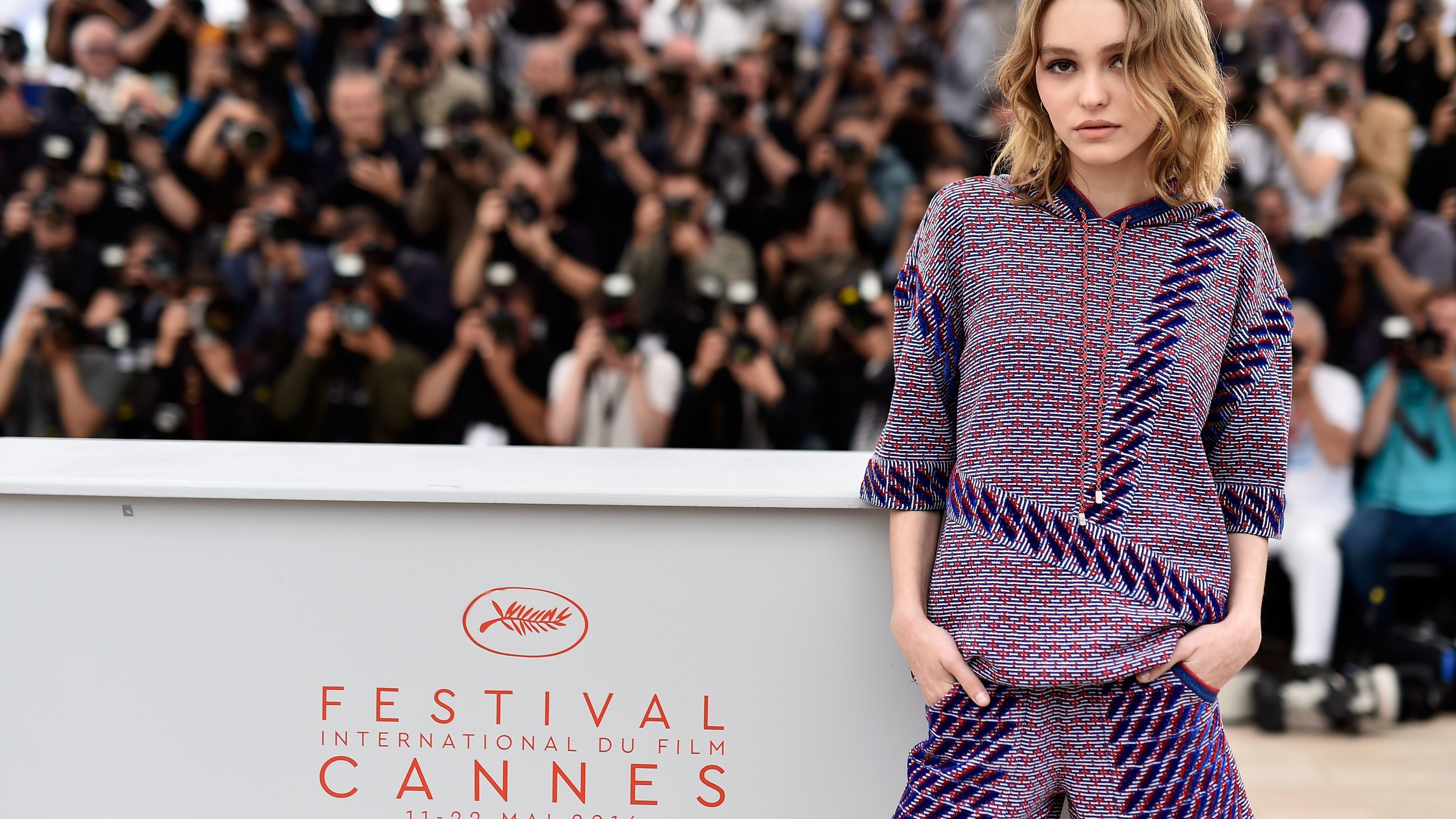 Lily-Rose Depp, Cannes Film Festival 2016, HD Wallpaper