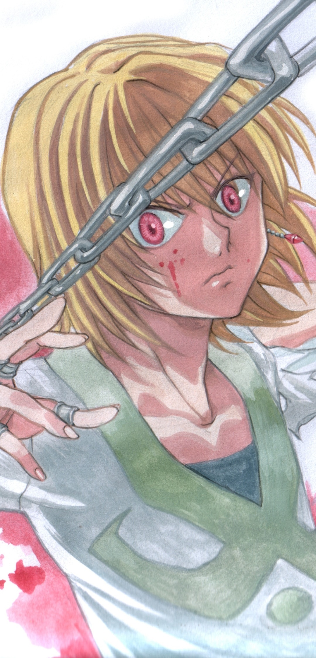 Anime Hunter x Hunter, Kurapika (Hunter × Hunter), 1080x2246, Phone HD Wallpaper