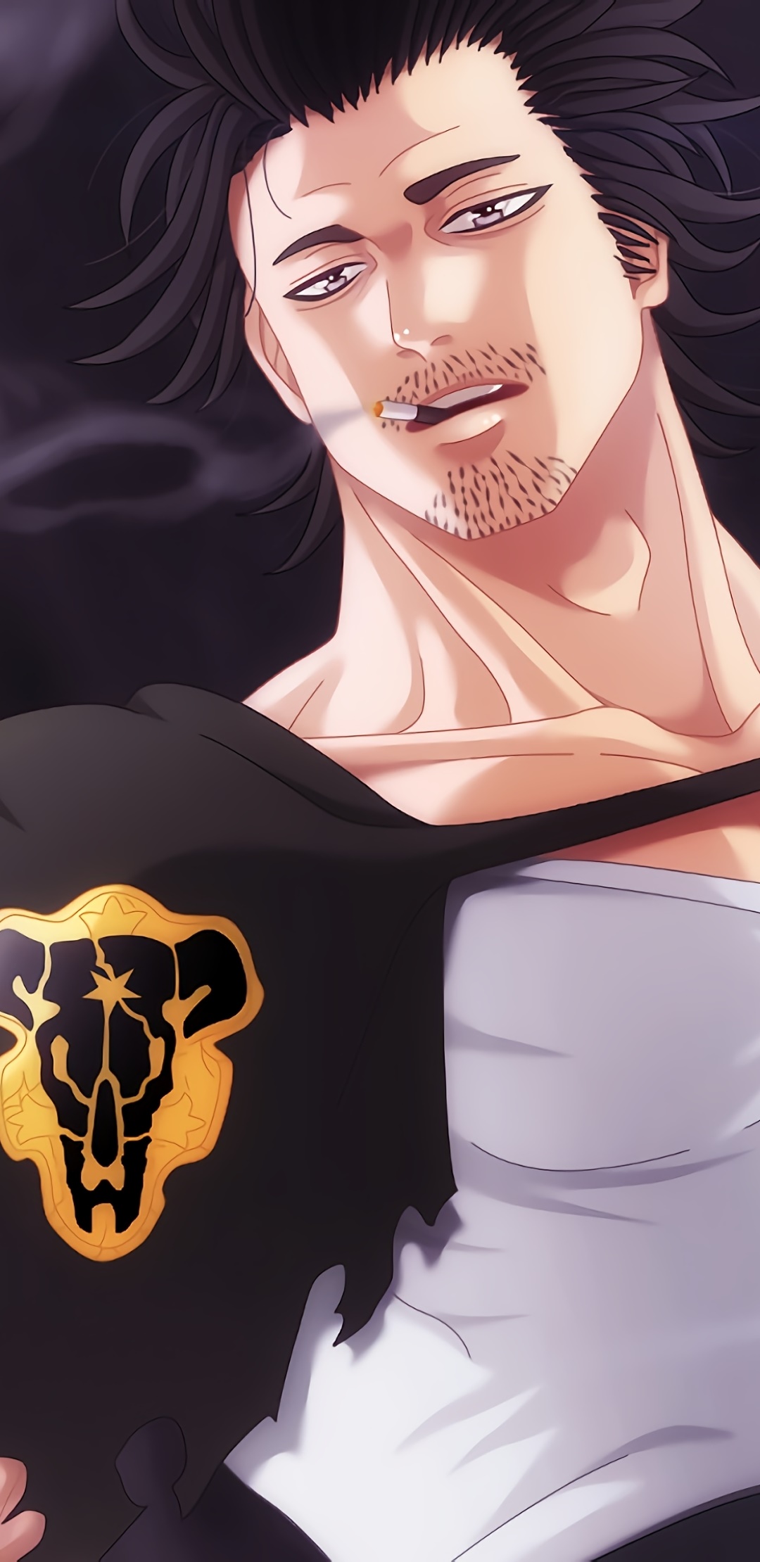 Anime Black Clover, Yami Sukehiro, 1080x2220, Phone HD Wallpaper