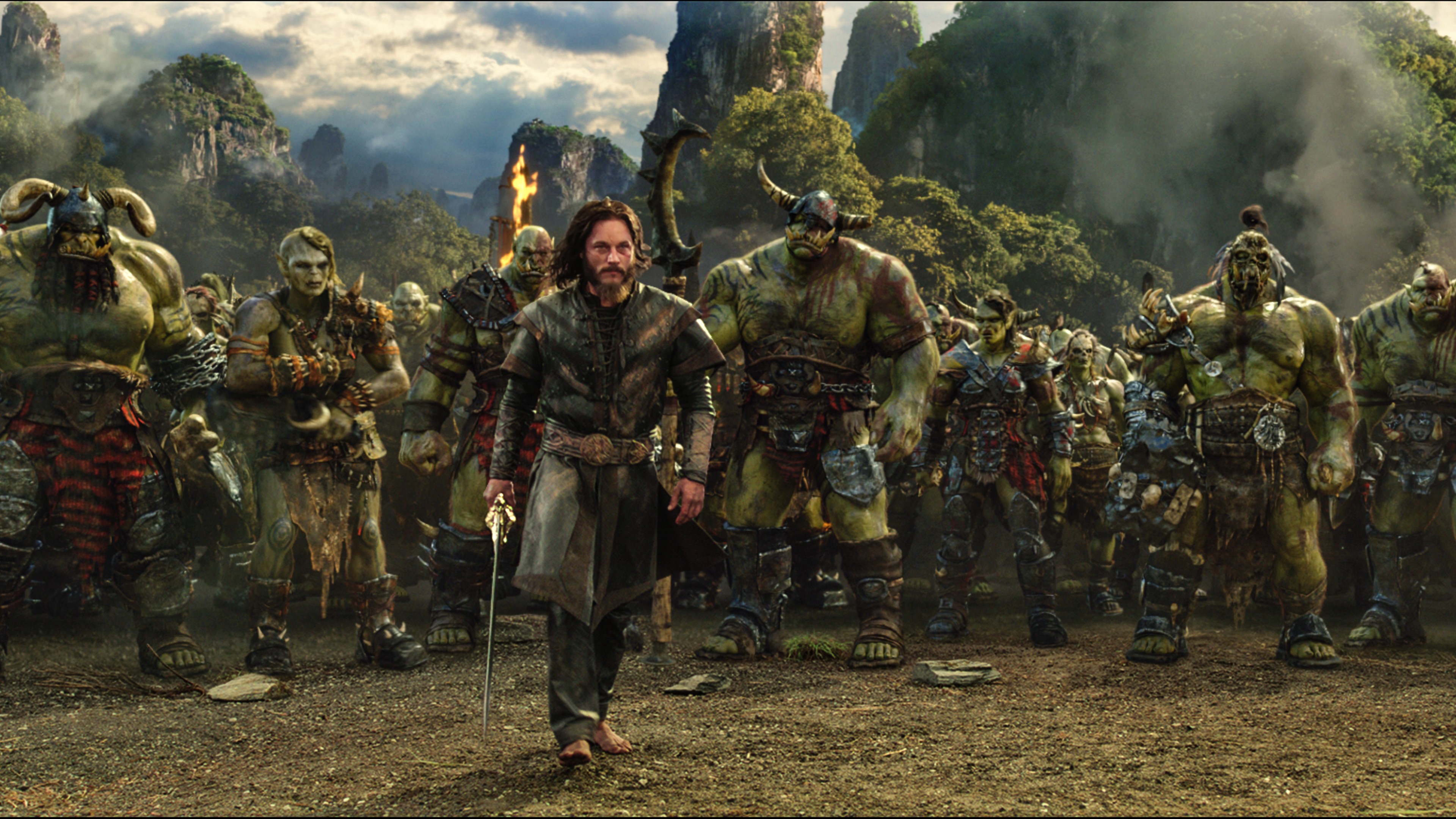 Warcraft, Anduin Lothar, TRAVIS FIMMEL, orks, Best Movies of 2016, HD Wallpaper