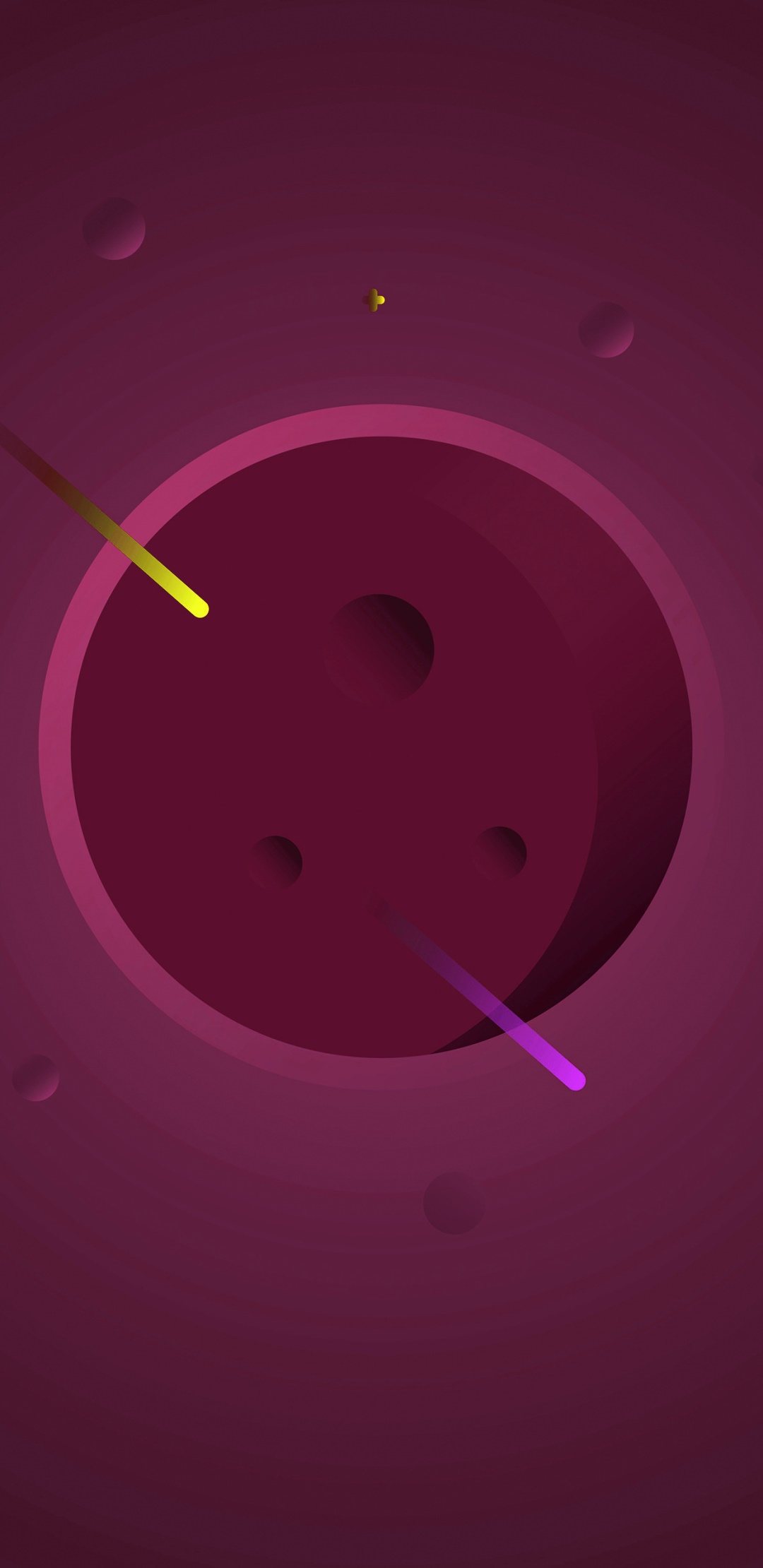 Artistic Minimalist, Planet, 1080x2220, Phone HD Wallpaper