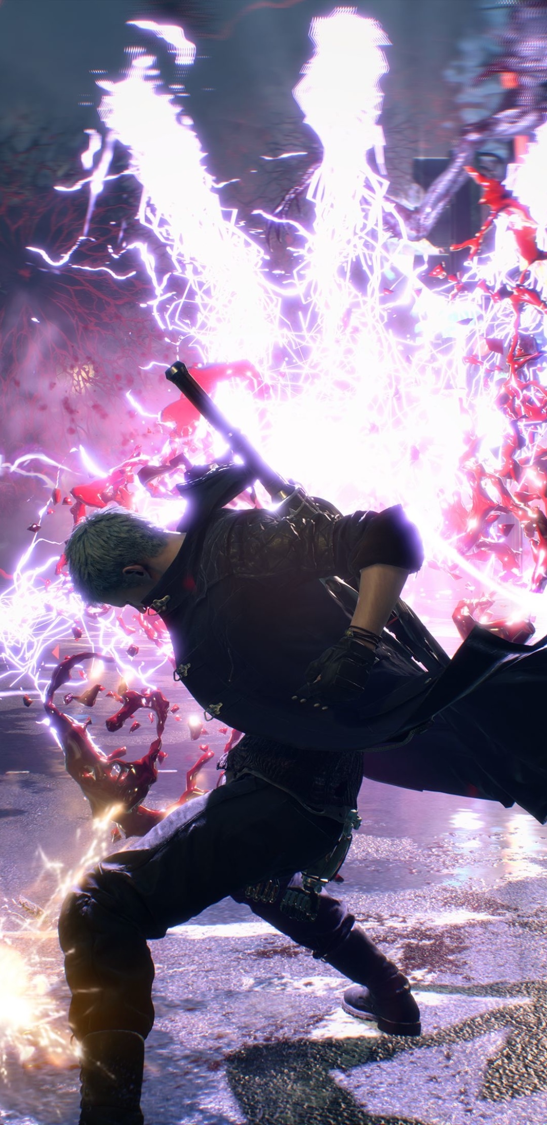 Video Game Devil May Cry 5, Nero (Devil May Cry), 1080x2220, Phone HD Wallpaper