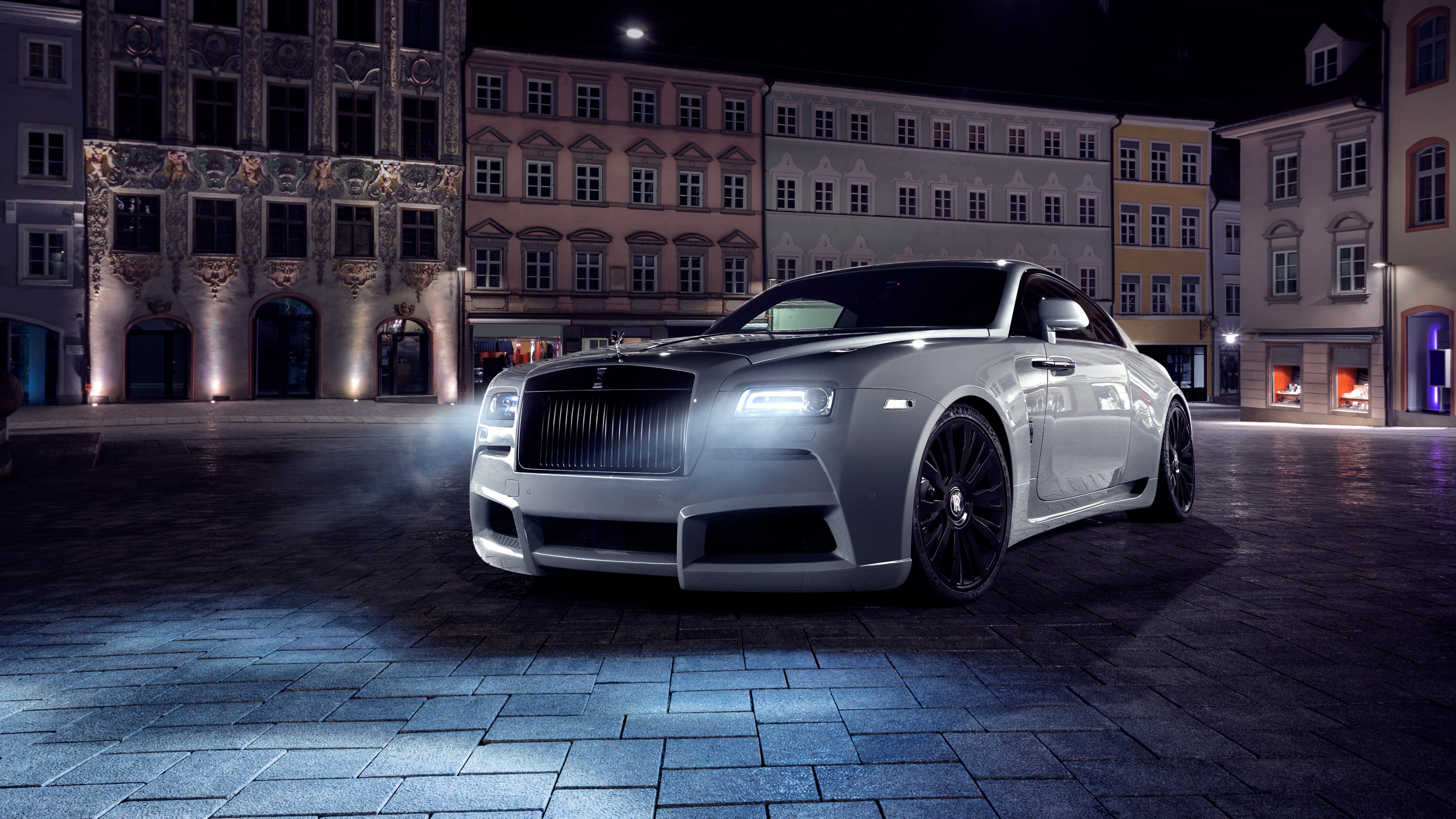 Spofec Rolls Royce Wraith, Overdose, silver, luxury cars, HD Wallpaper