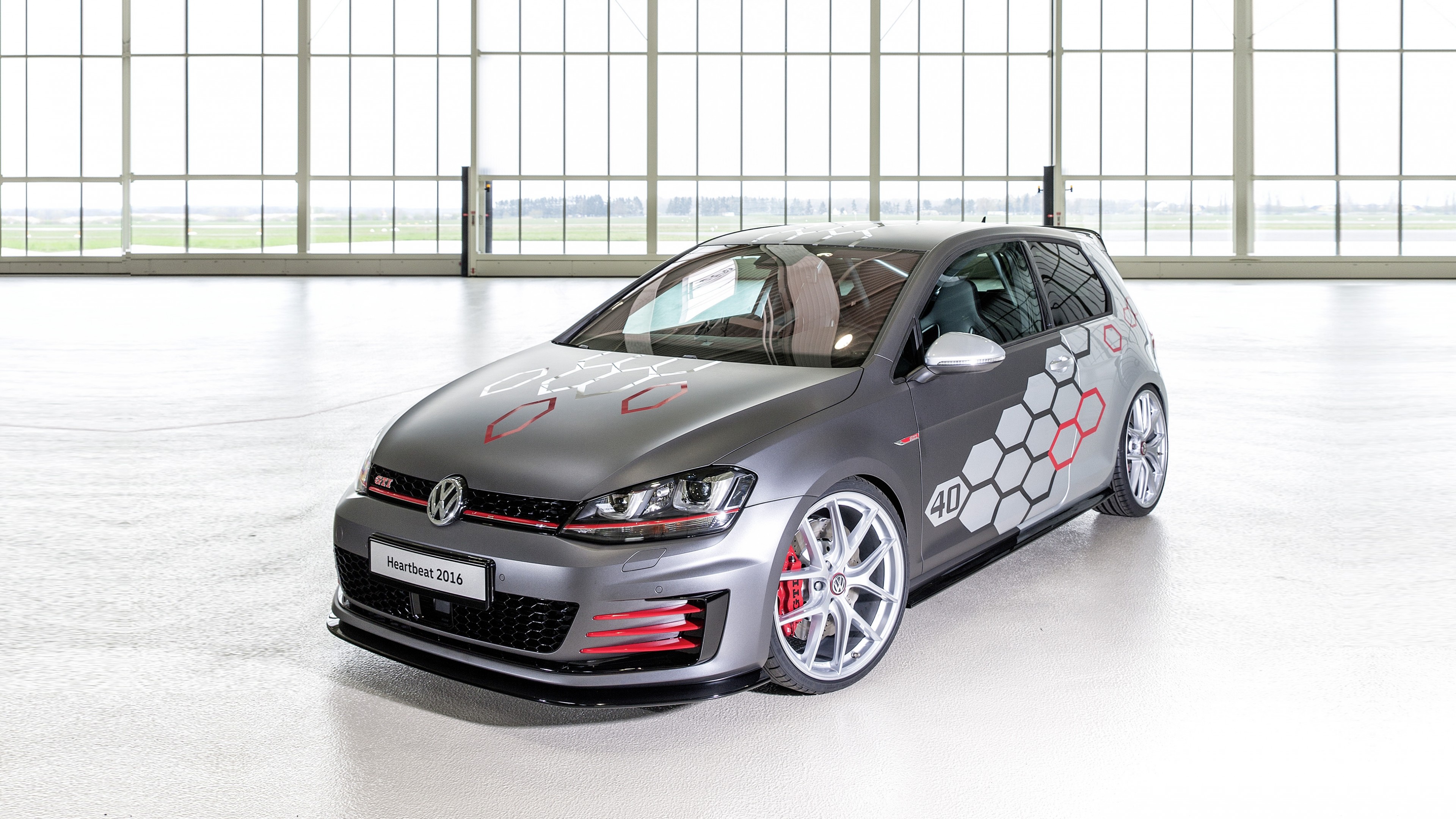 Volkswagen Golf GTI Heartbeat, Typ 5G, Golf GTI, Wörthersee 2016, HD Wallpaper