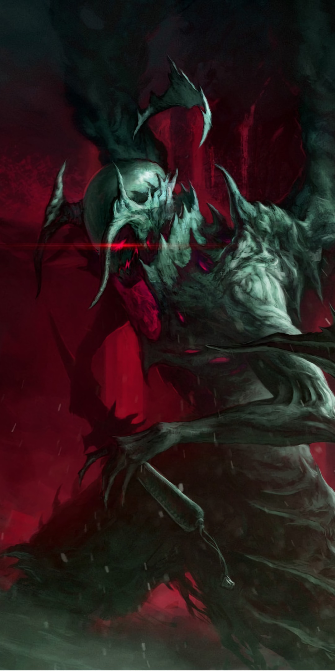 Dark Demon, 1080x2160, Phone HD Wallpaper