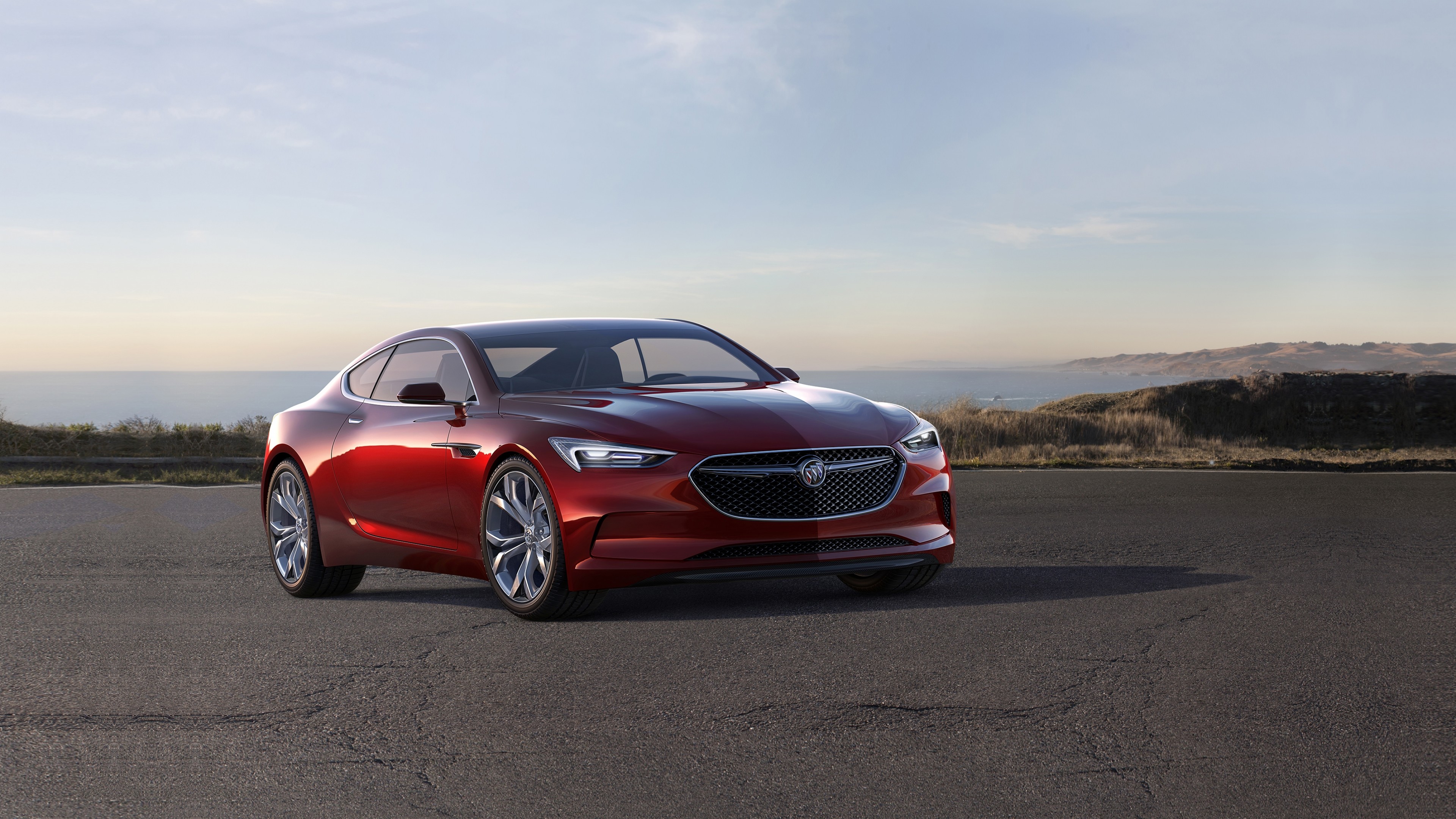 Buick Avista, Beijing Motor Show 2016, Auto China 2016, red, HD Wallpaper