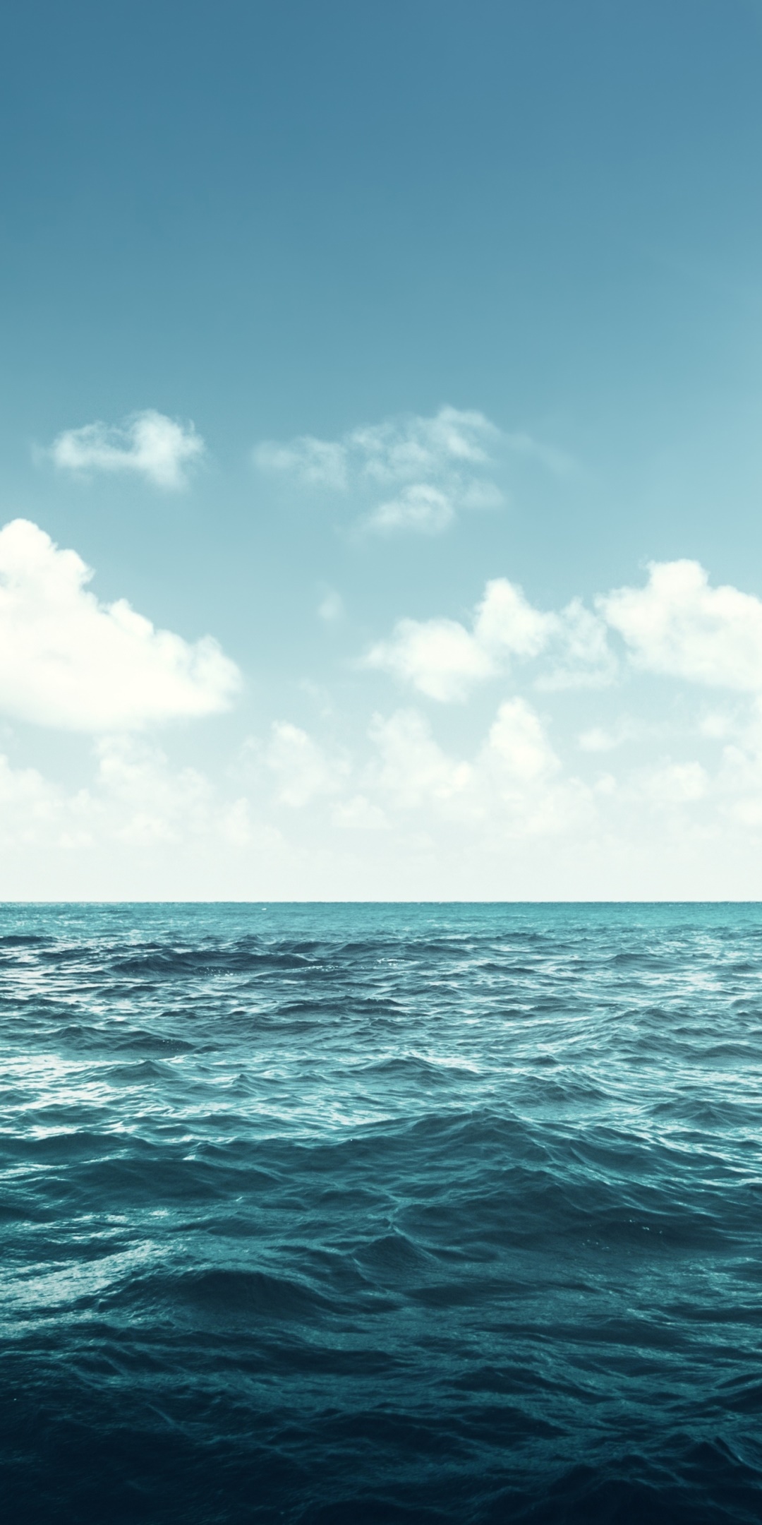 Earth Ocean, Sky, Nature, Horizon, Cloud, 1080x2160, Phone HD Wallpaper