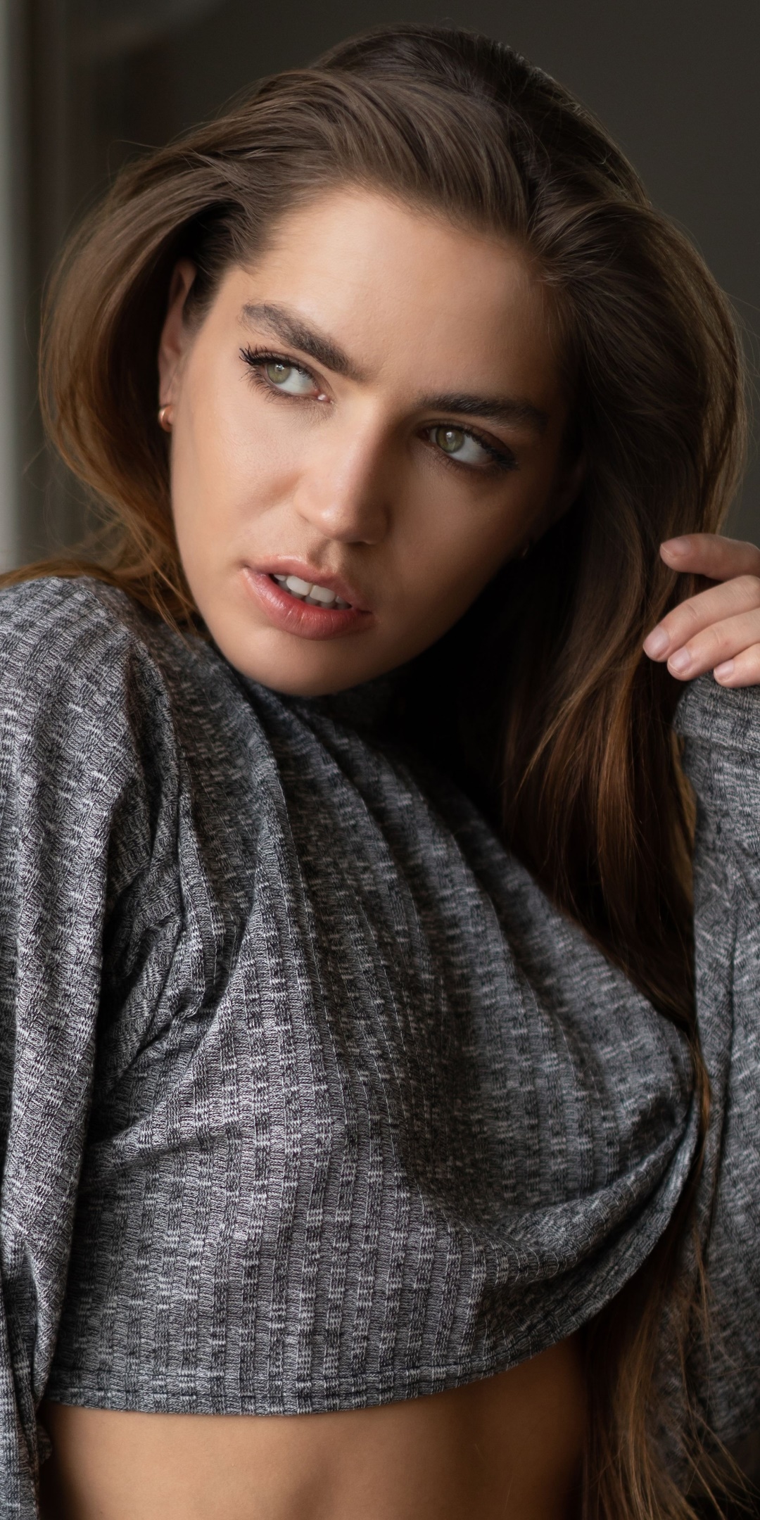 Women Model, Brunette, 1080x2160, Phone HD Wallpaper