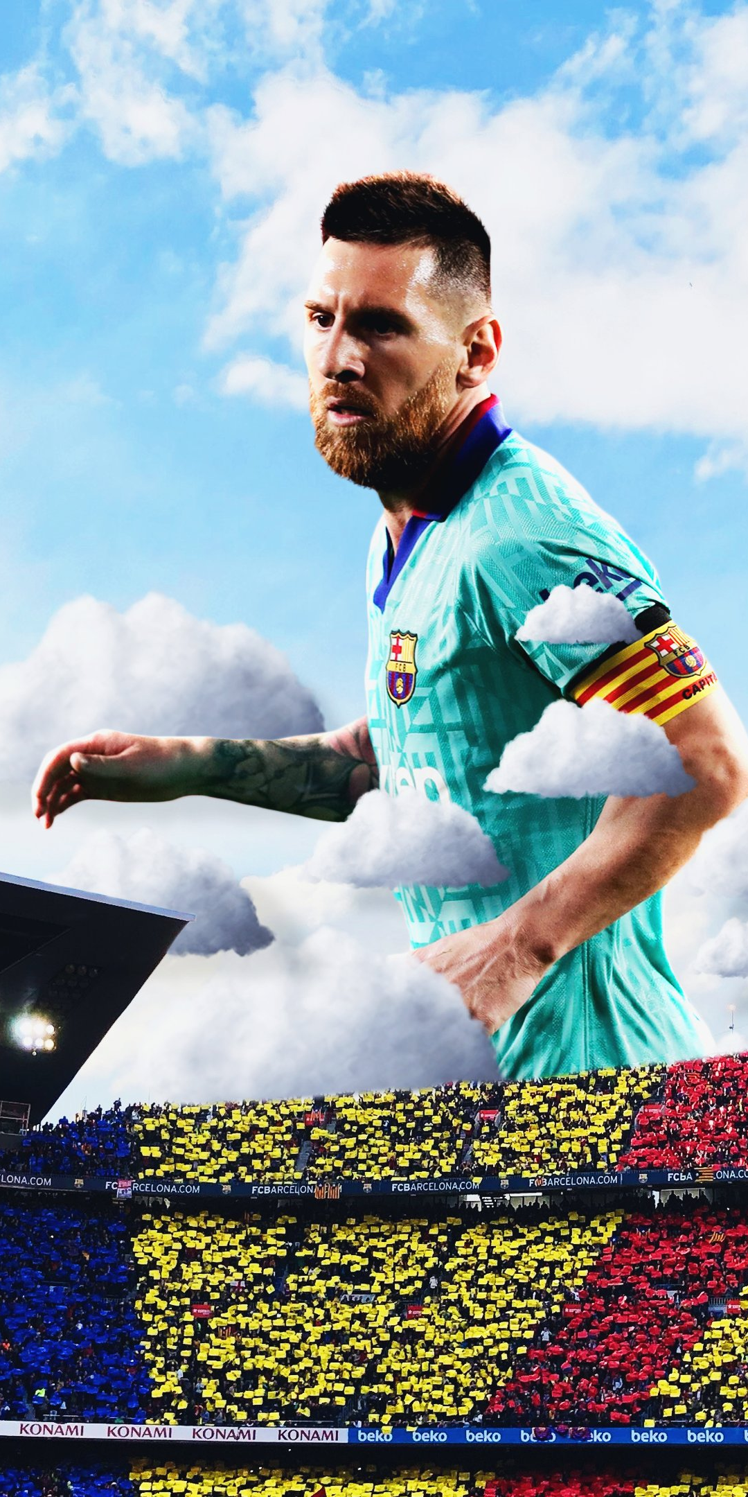 Sports Lionel Messi, FC Barcelona, Argentinian, Soccer, 1080x2160, Phone HD Wallpaper