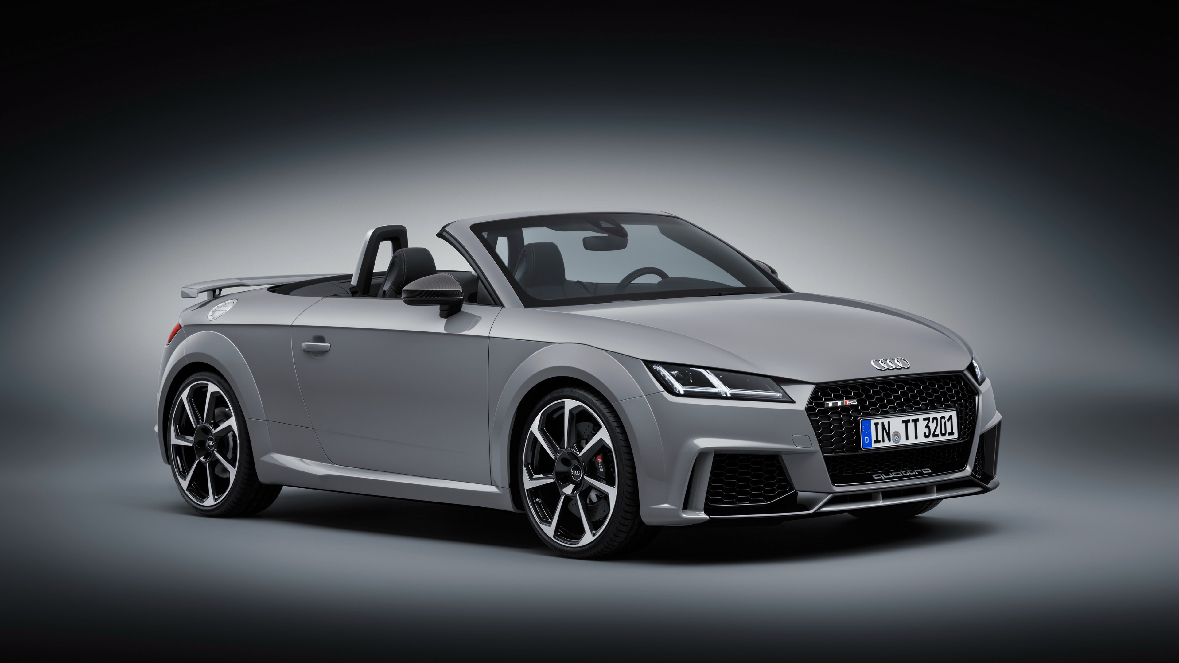 Audi TT RS, Roadster (8S), Beijing Motor Show 2016, Auto China 2016, silver, HD Wallpaper