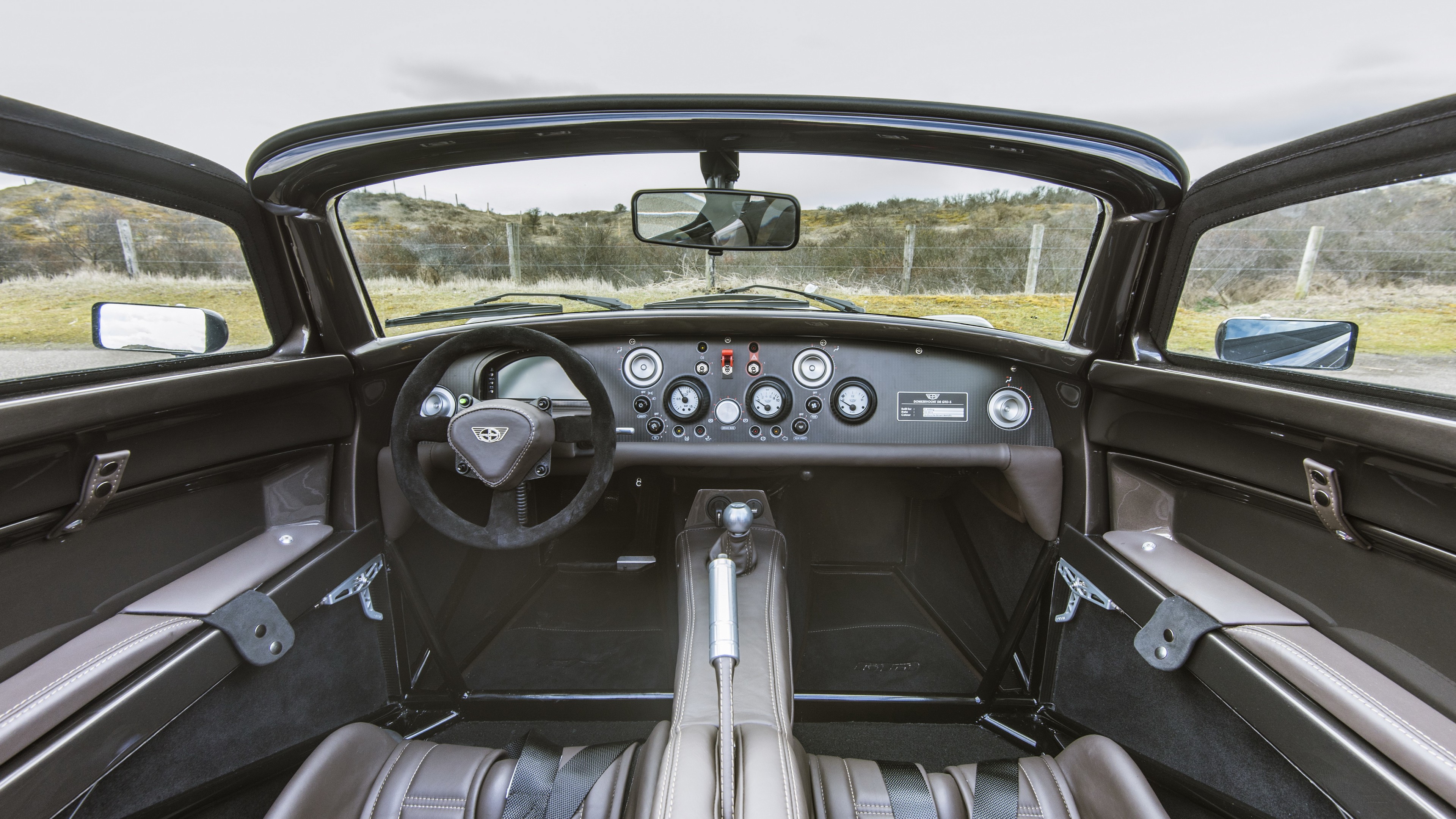 Donkervoort D8 GTO-S, sport cars, supercar, interior, HD Wallpaper