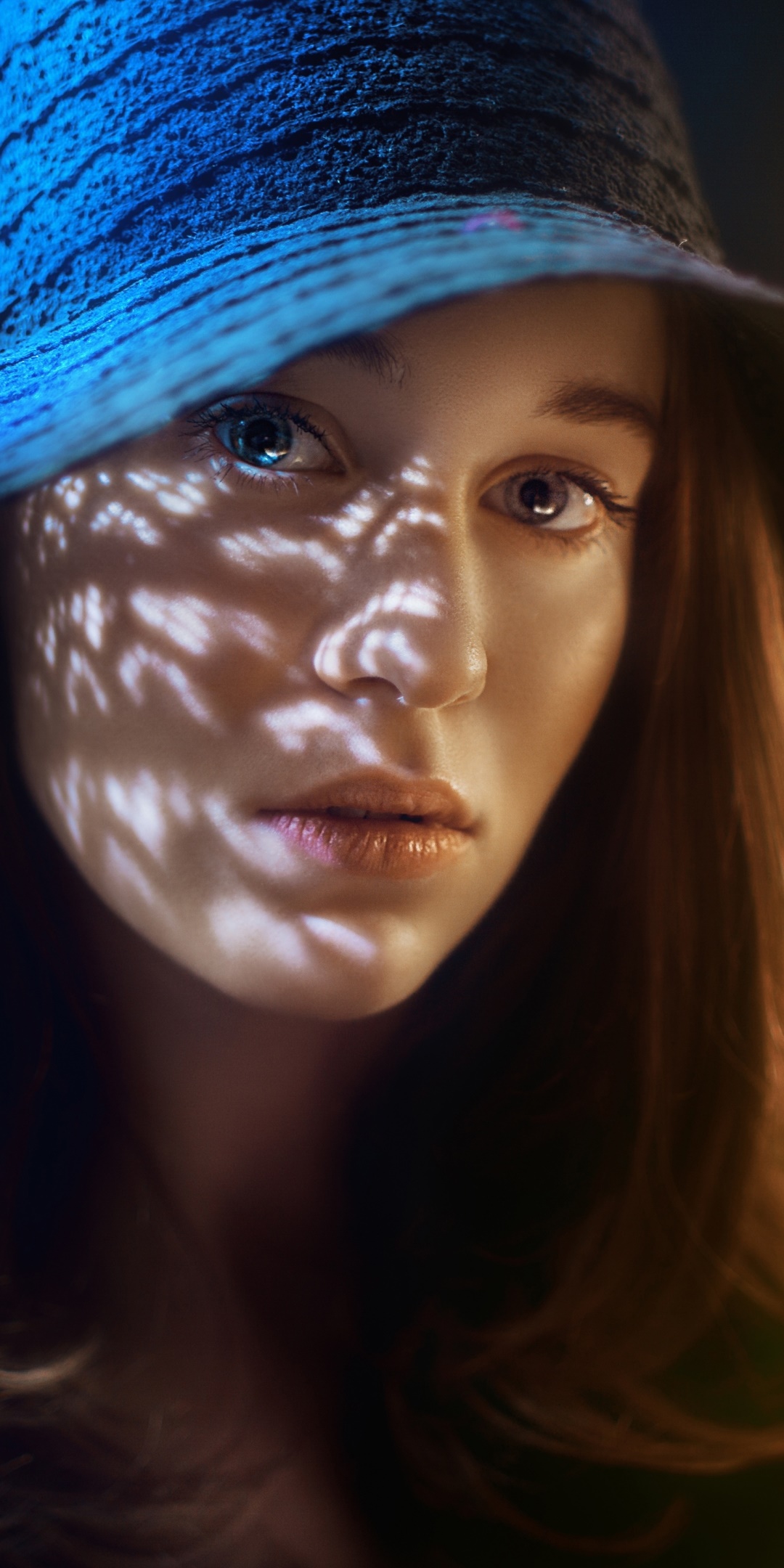 Women Model, Victoria Rein, Hat, Face, Portrait, 1080x2160, Phone HD Wallpaper
