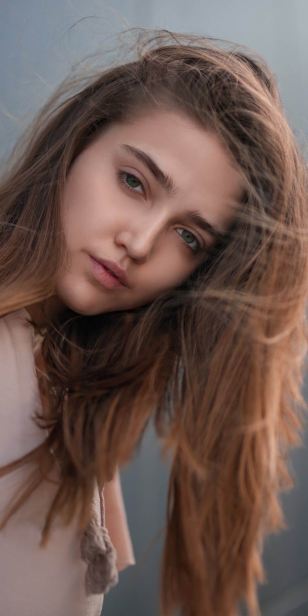 Women Model, Long Hair, Redhead, 1080x2160, Phone HD Wallpaper