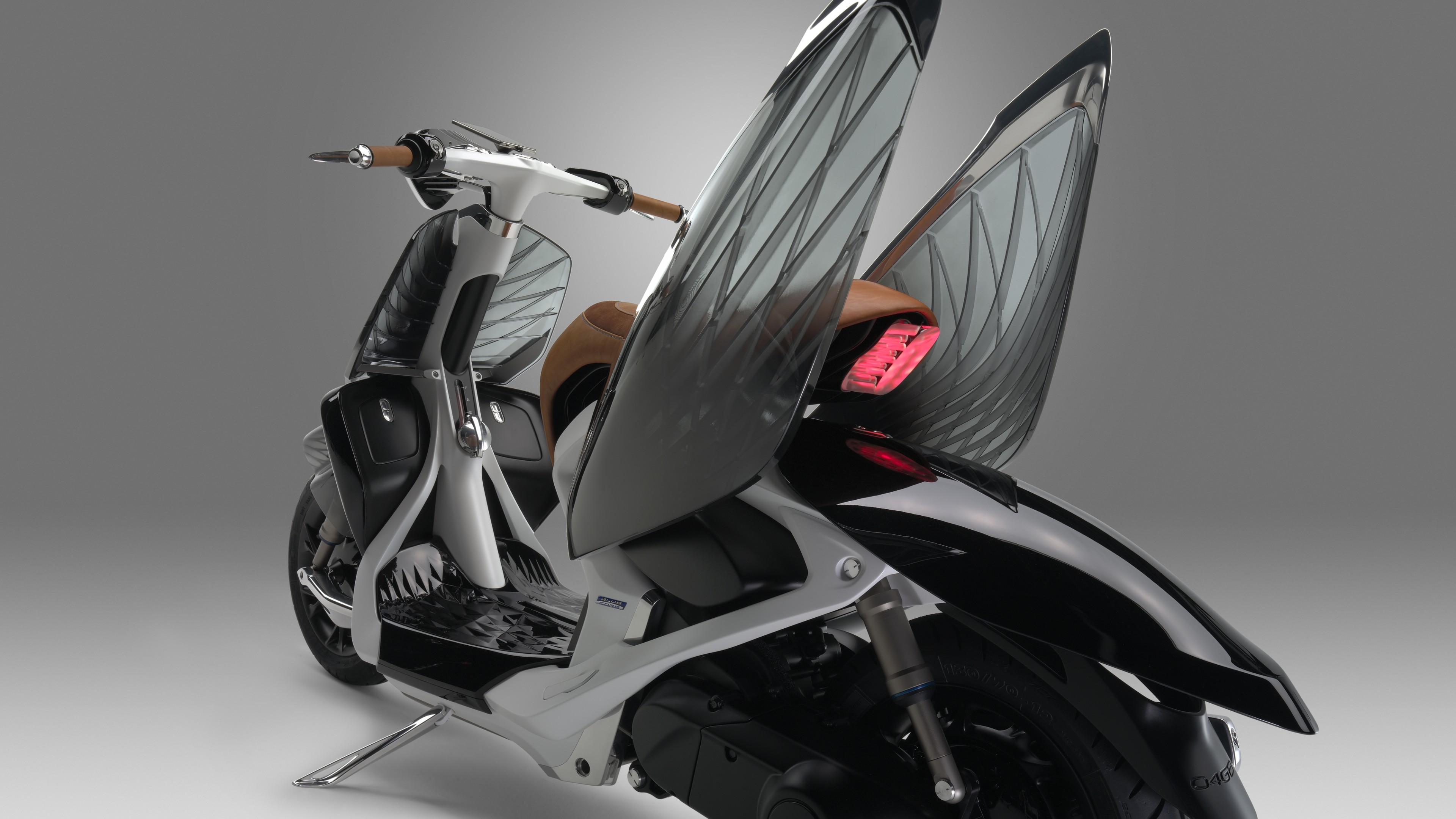 Yamaha 04GEN, scooter, wings, HD Wallpaper