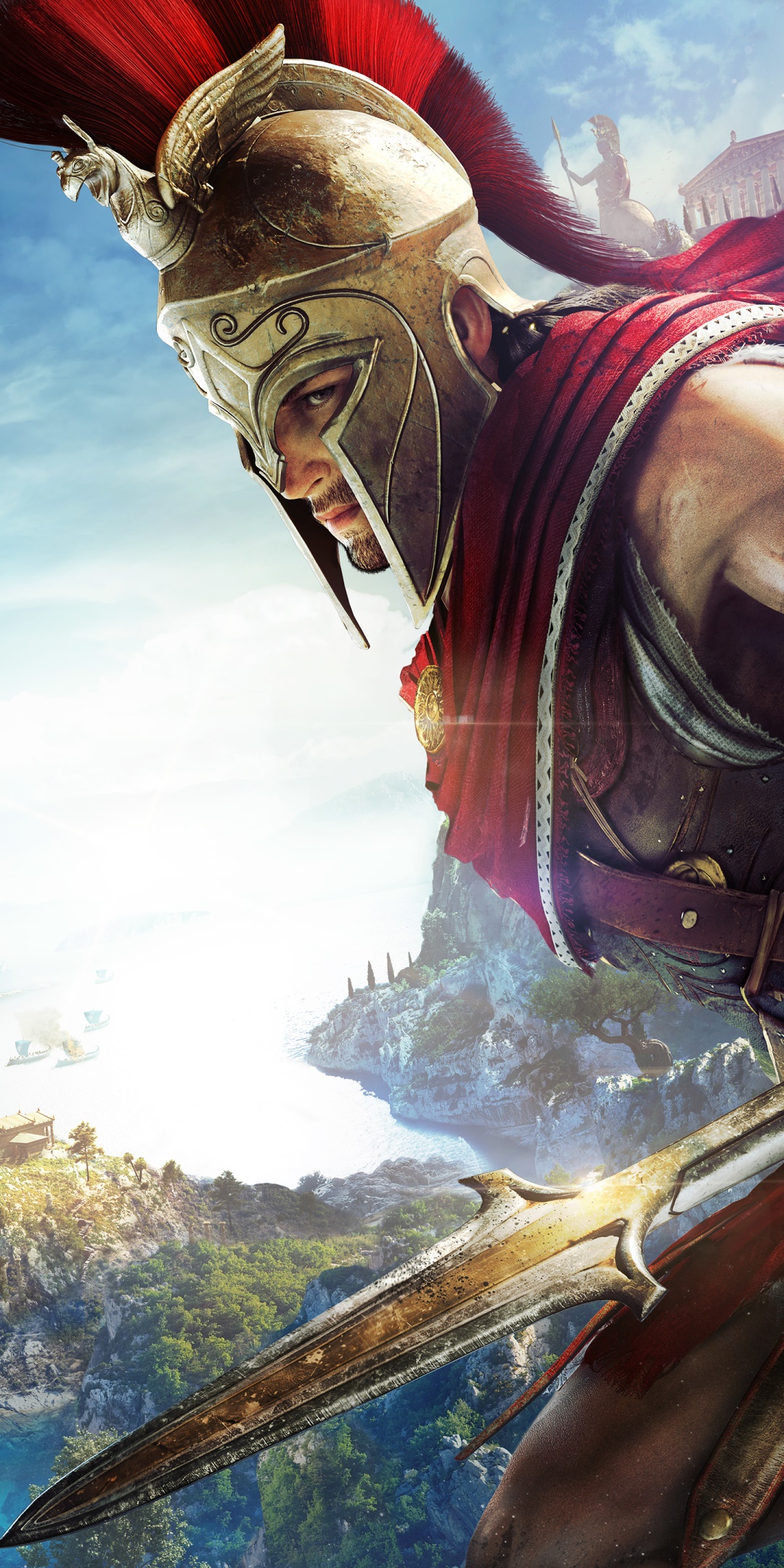 Video Game Assassins Creed Odyssey, 1080x2160, Phone HD Wallpaper