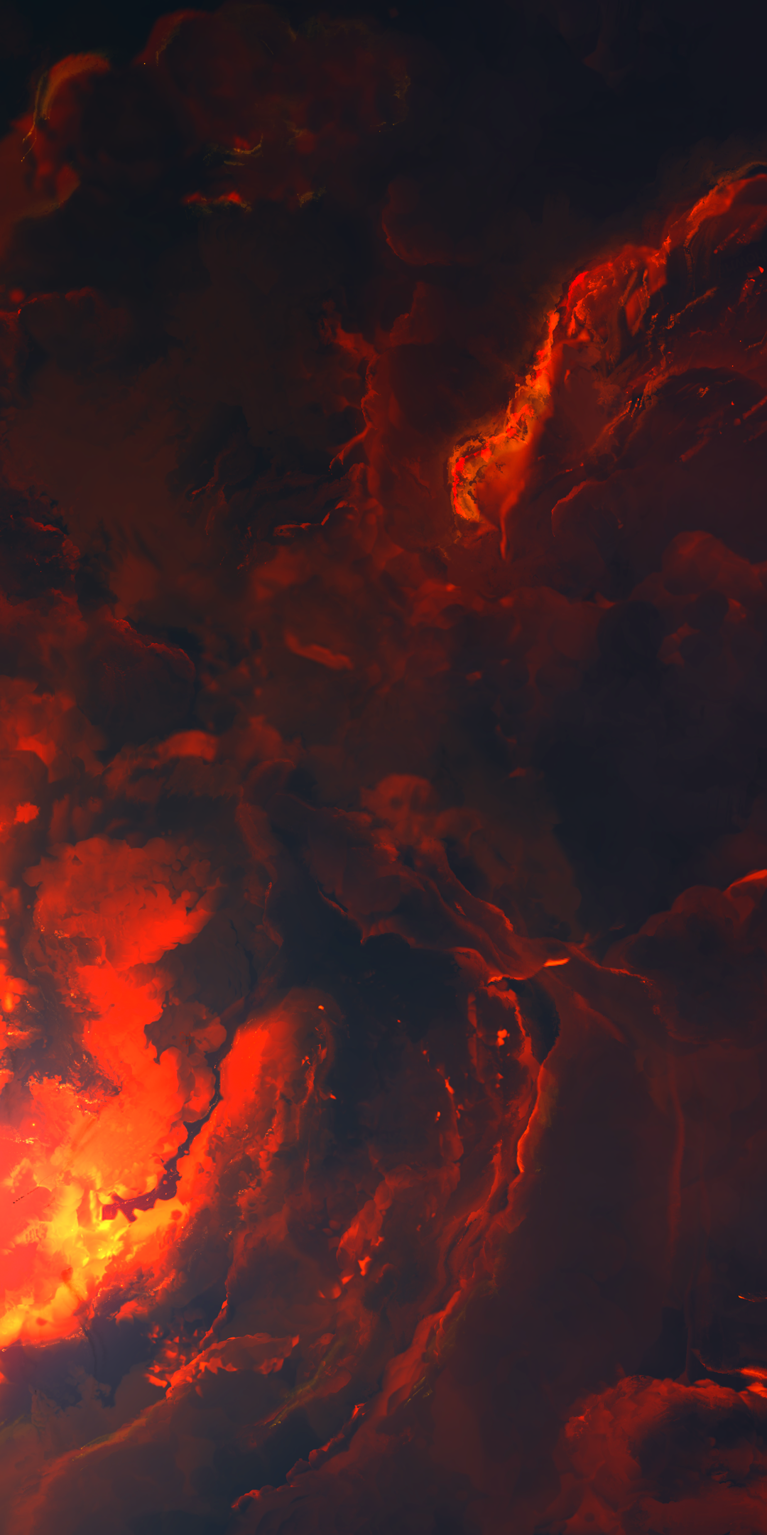 Sci Fi Nebula, Space, 1080x2160, Phone HD Wallpaper