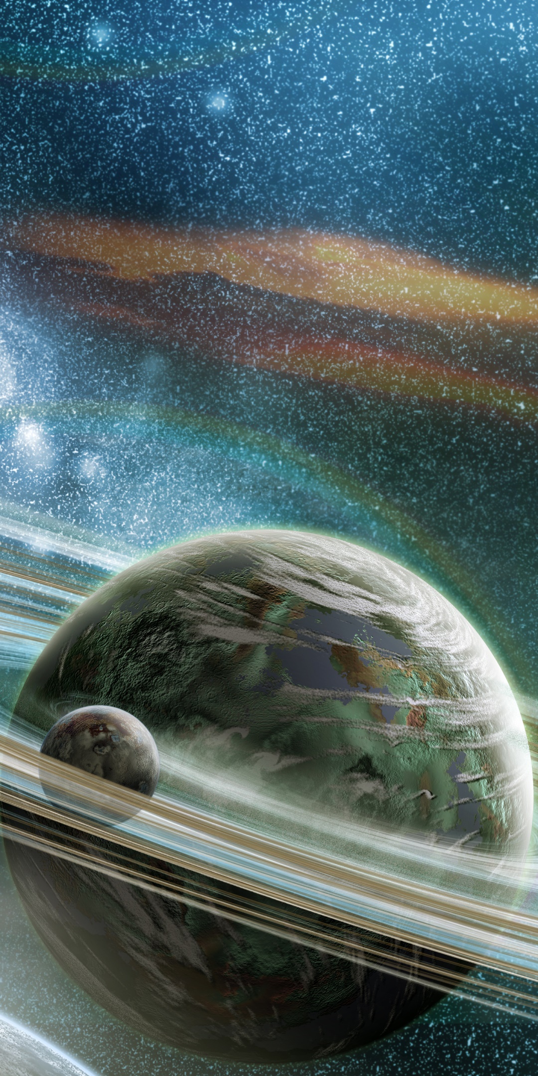 Sci Fi Galaxy, 1080x2160, Phone HD Wallpaper