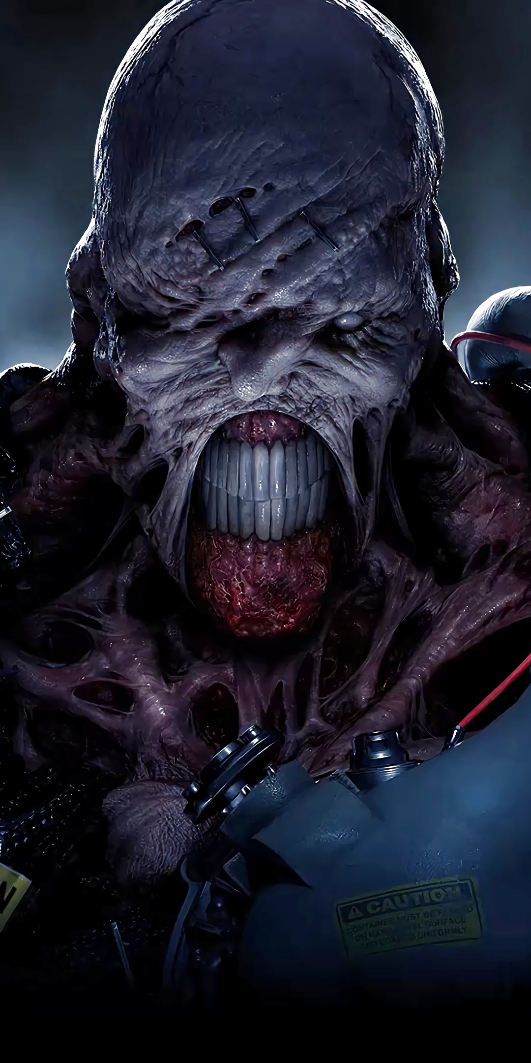 Video Game Resident Evil 3 (2020), Nemesis (Resident Evil), Resident Evil 3, Resident Evil, 1080x2160, Phone HD Wallpaper