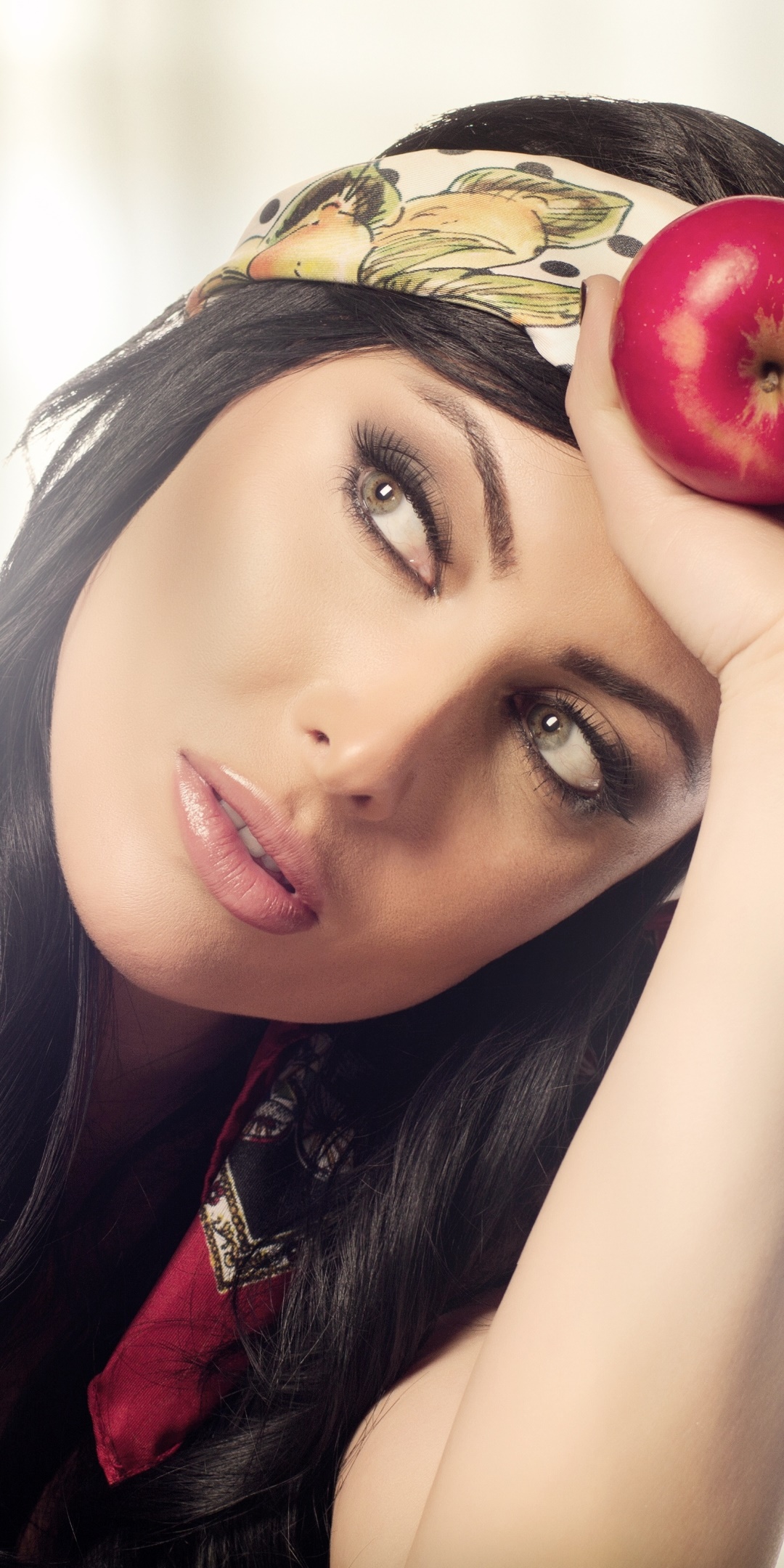 Women Model, Black Hair, 1080x2160, Phone HD Wallpaper