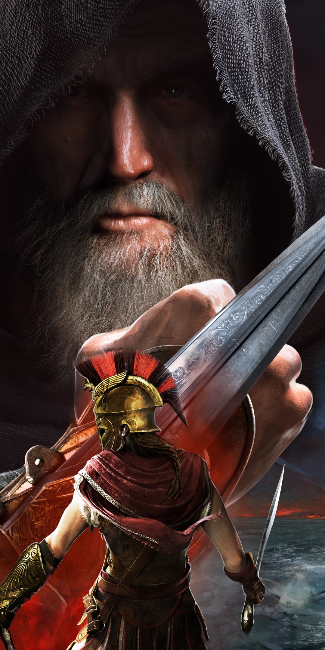 Video Game Assassins Creed Odyssey, 1080x2160, Phone HD Wallpaper
