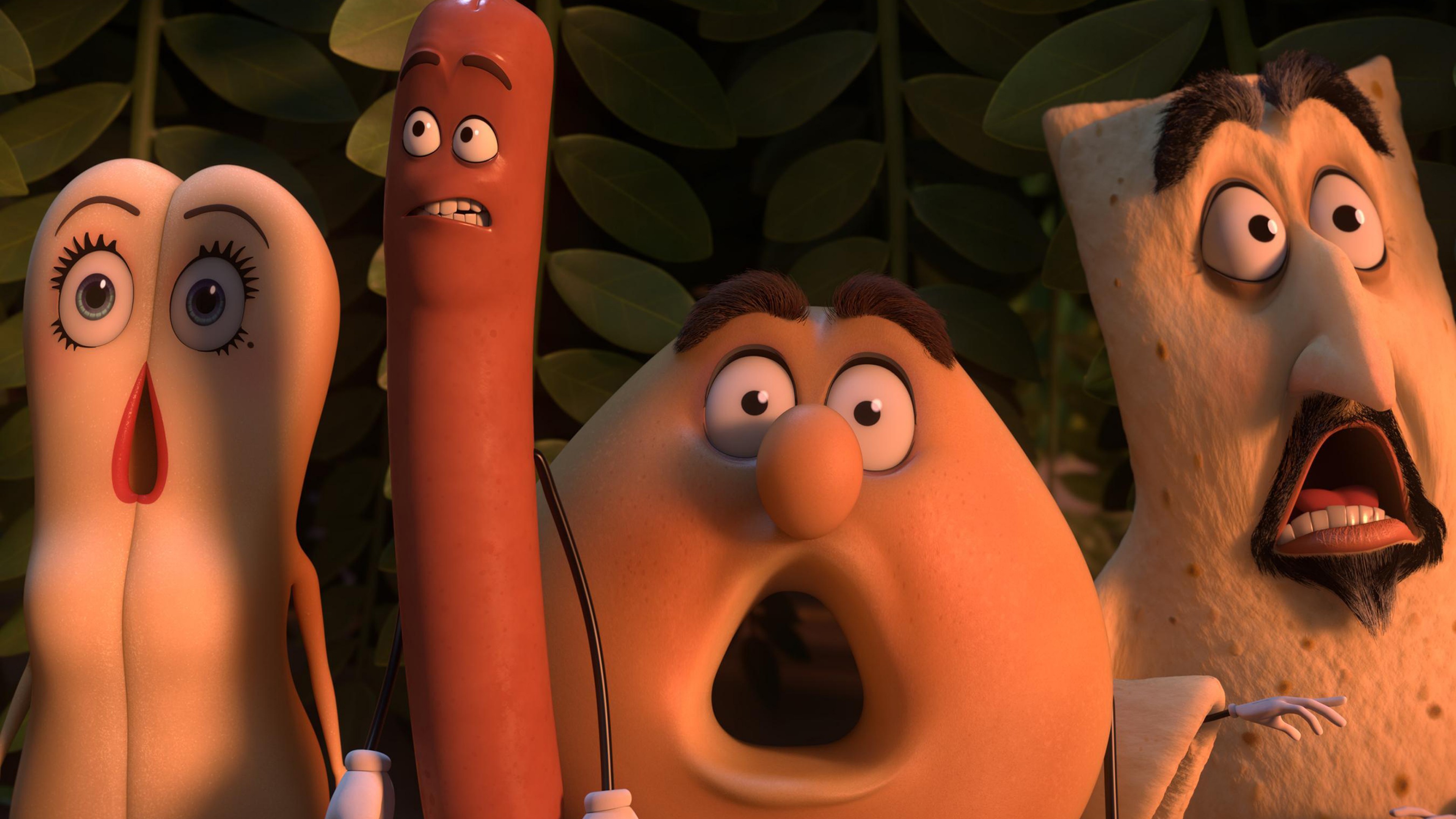 Sausage Party, best animation movies of 2016, HD Wallpaper