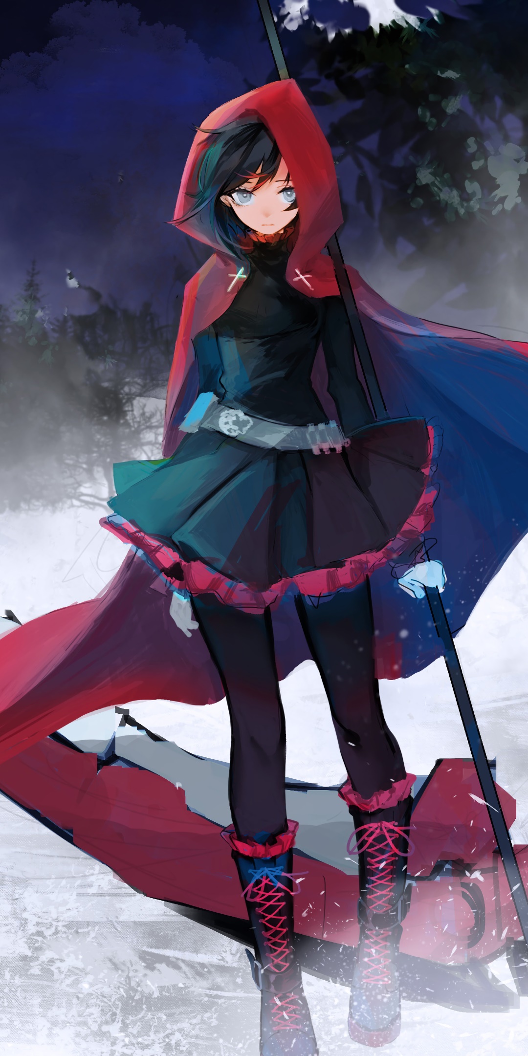 Anime RWBY, Ruby Rose (RWBY), 1080x2160, Phone HD Wallpaper