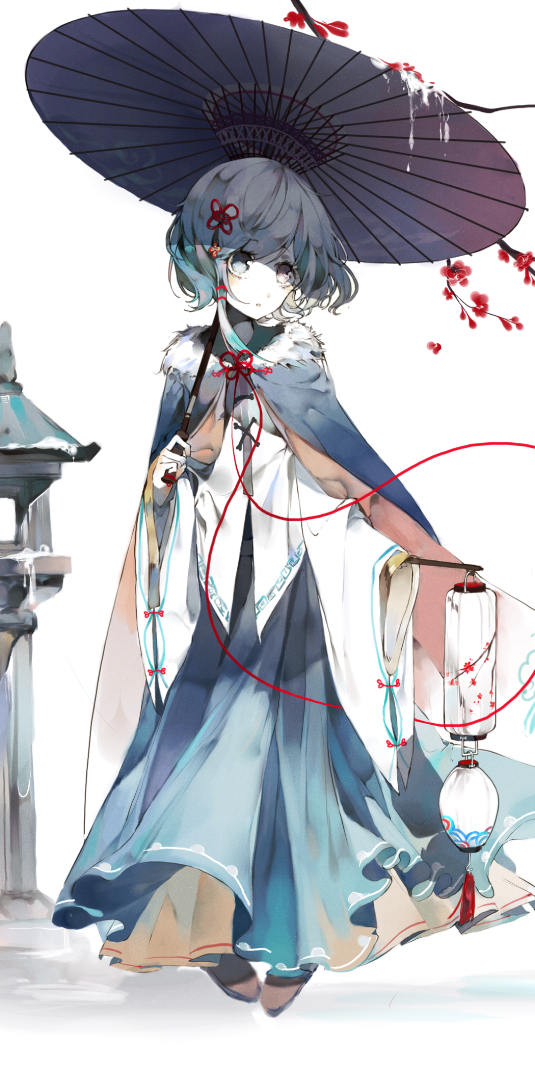 Anime Touhou, Kogasa Tatara, 1080x2160, Phone HD Wallpaper