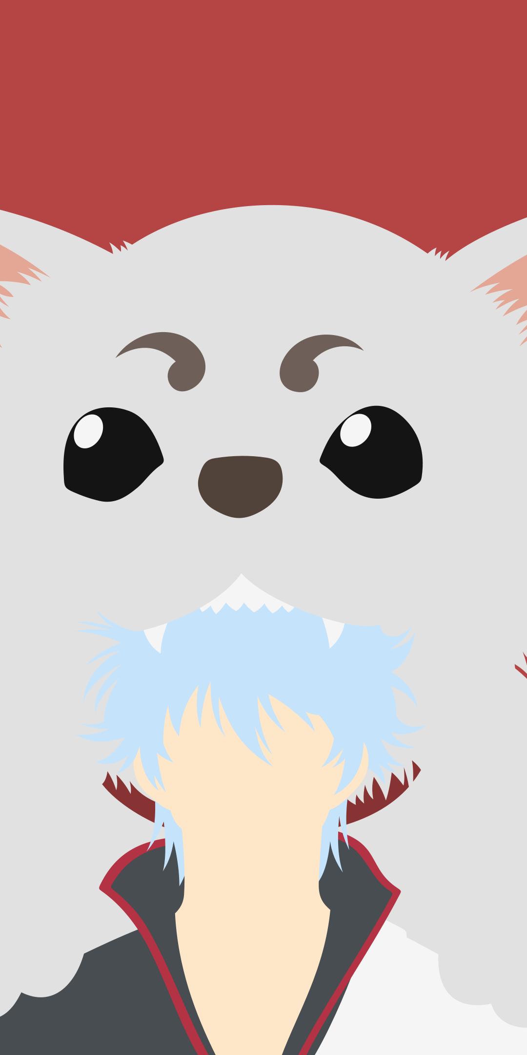 Anime Gintama, Gintoki Sakata, Sadaharu (Gintama), 1080x2160, Phone HD Wallpaper