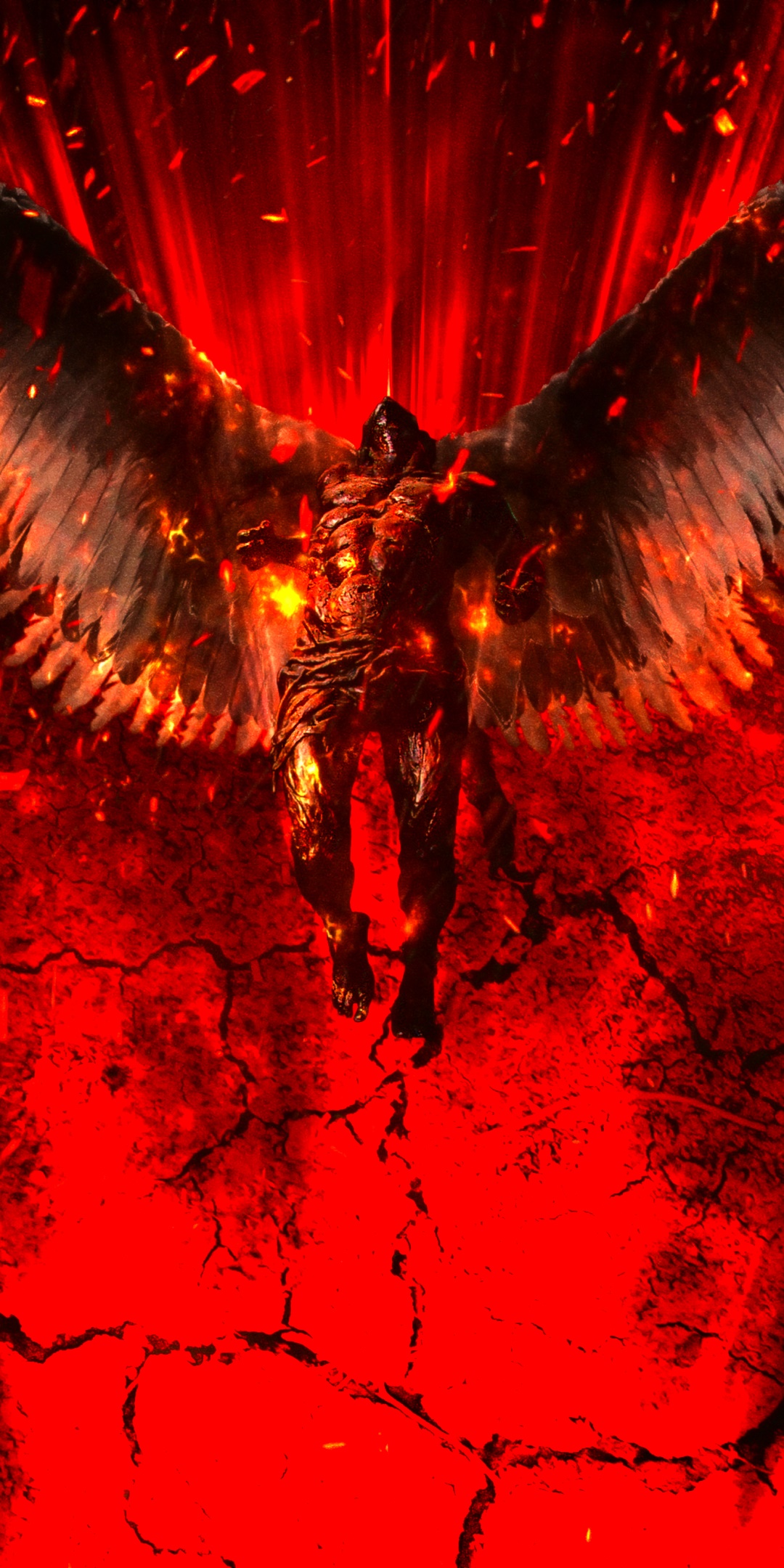 TV Show Lucifer, Lucifer (TV Show), Wings, 1080x2160, Phone HD Wallpaper