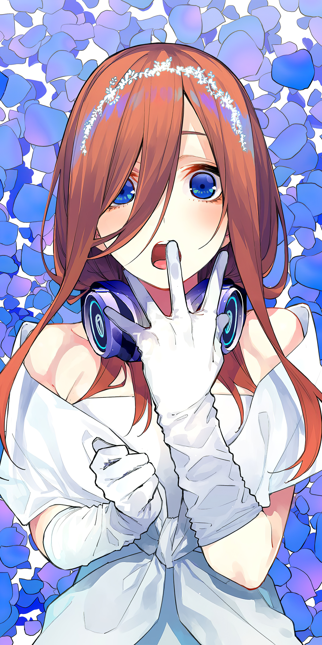 Anime The Quintessential Quintuplets, Miku Nakano, 5-Toubun No Hanayome, 1080x2160, Phone HD Wallpaper