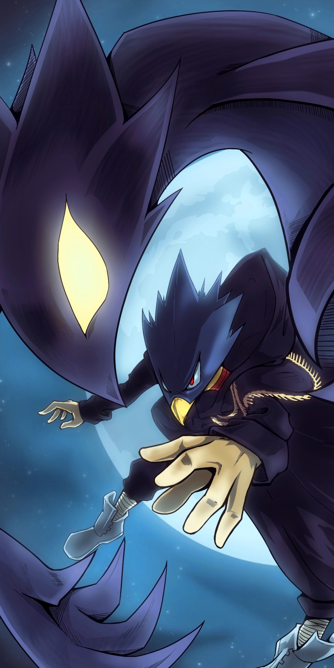 Anime My Hero Academia, Fumikage Tokoyami, 1080x2160, Phone HD Wallpaper