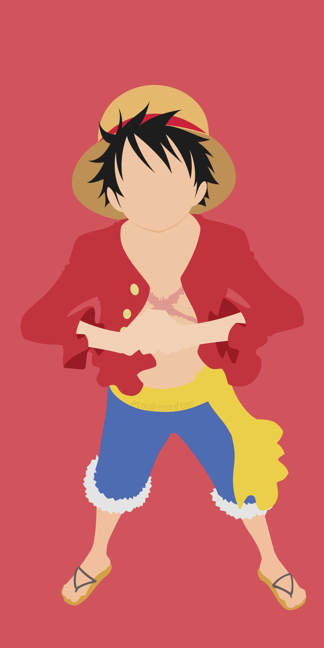 Anime One Piece, Monkey D. Luffy, 1080x2160, Phone HD Wallpaper